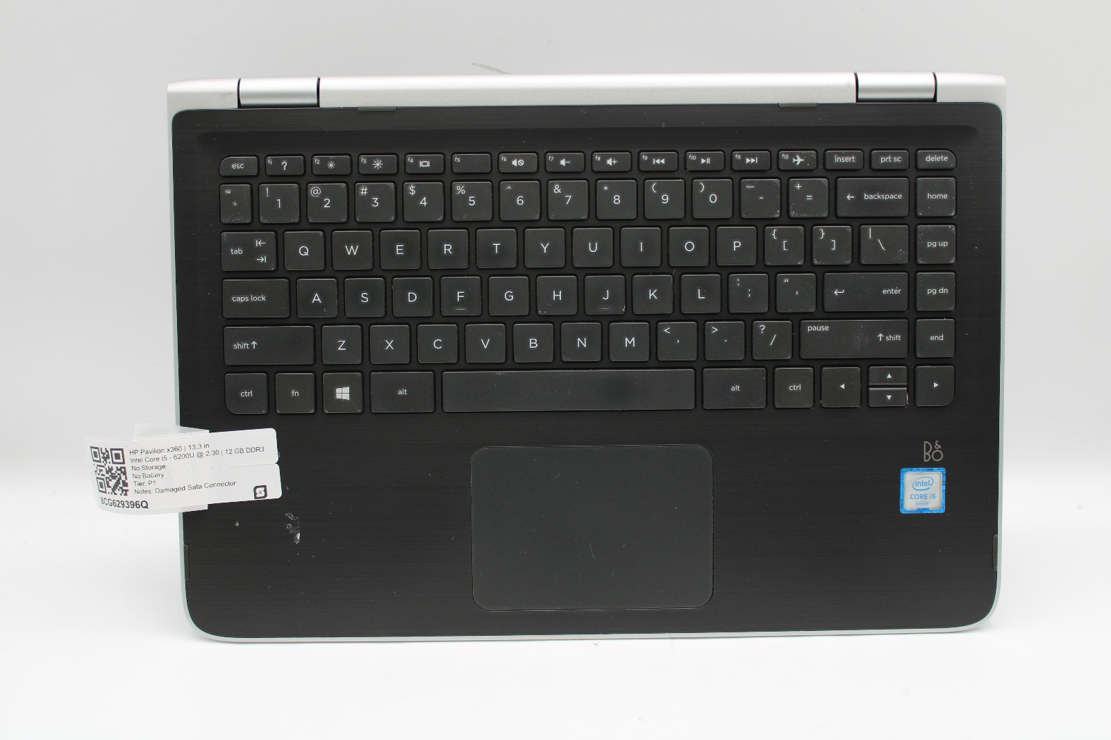 HP Pavilion x360 13-s123cl 2 in 1 i5-6200U 12GB RAM No SSD No OS No Batt *READ