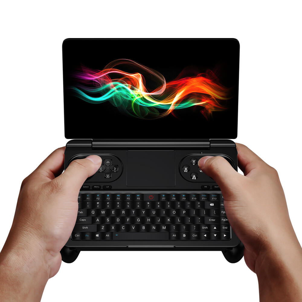 GPD WIN Mini 2025 7in Handheld Gaming PC With Carry Case and Grip AMD AI 9/8840U