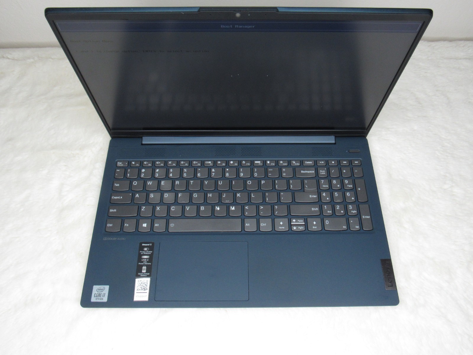 Lenovo IdeaPad 5 15IIL05 Laptop – For Parts/Repair – Unable to Verify Specs