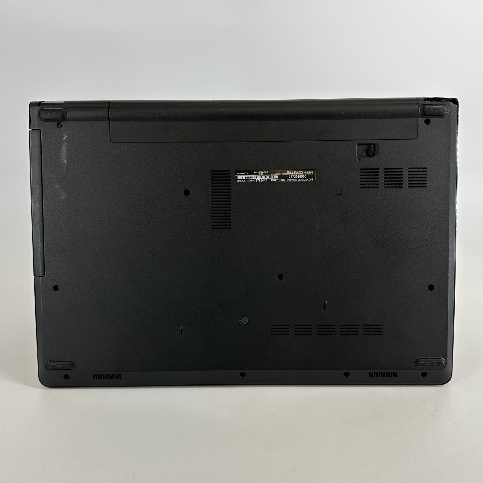 Dell Inspiron 3552 15.6 Black HD Celeron N3060 1.60GHz 4GB RAM 500GB HDD Good