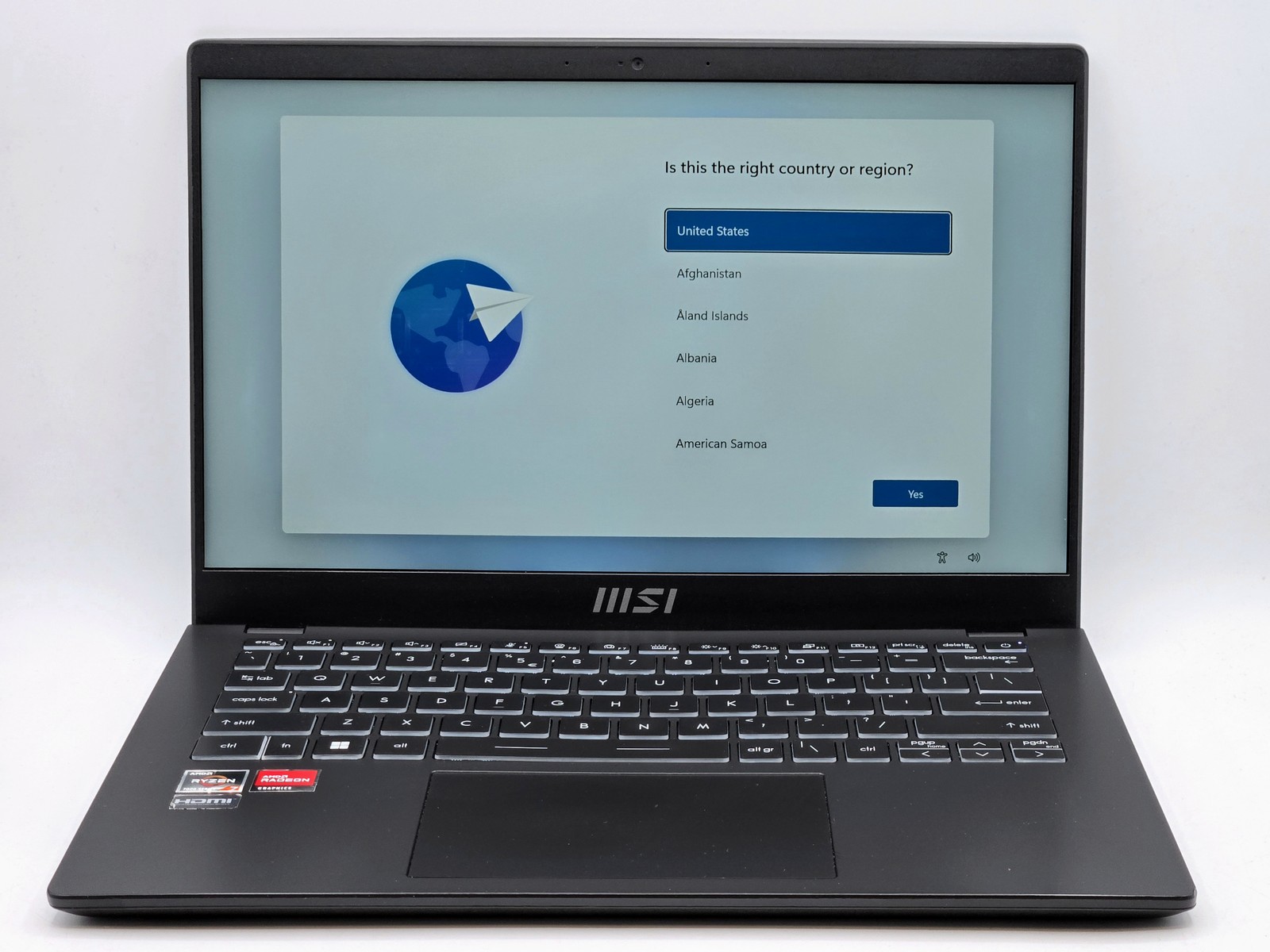 MSI Modern 14 C7M 14″ FHD RYZEN 7 7730U 512GB 16GB W11 Backlit FREE SHIPPING