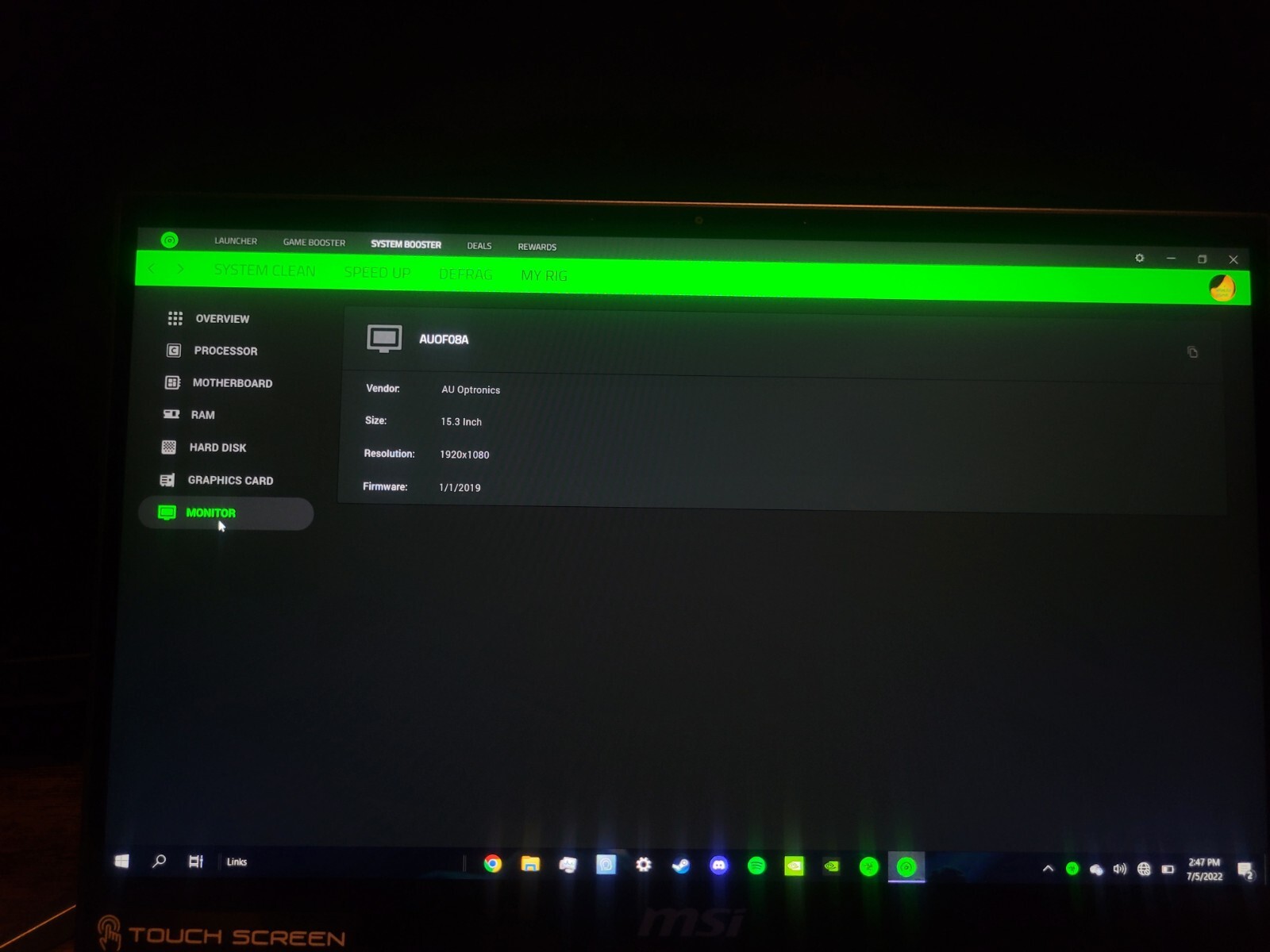 MSI Workststion WS-66 10TMT Perfect Photo, Video, and Audio Editing / Gaming