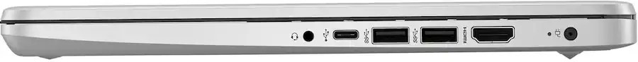 HP 14″ HD DISPLAY LAPTOP DQ0760DX, NATURAL SILVER *DISTRESSED PKG