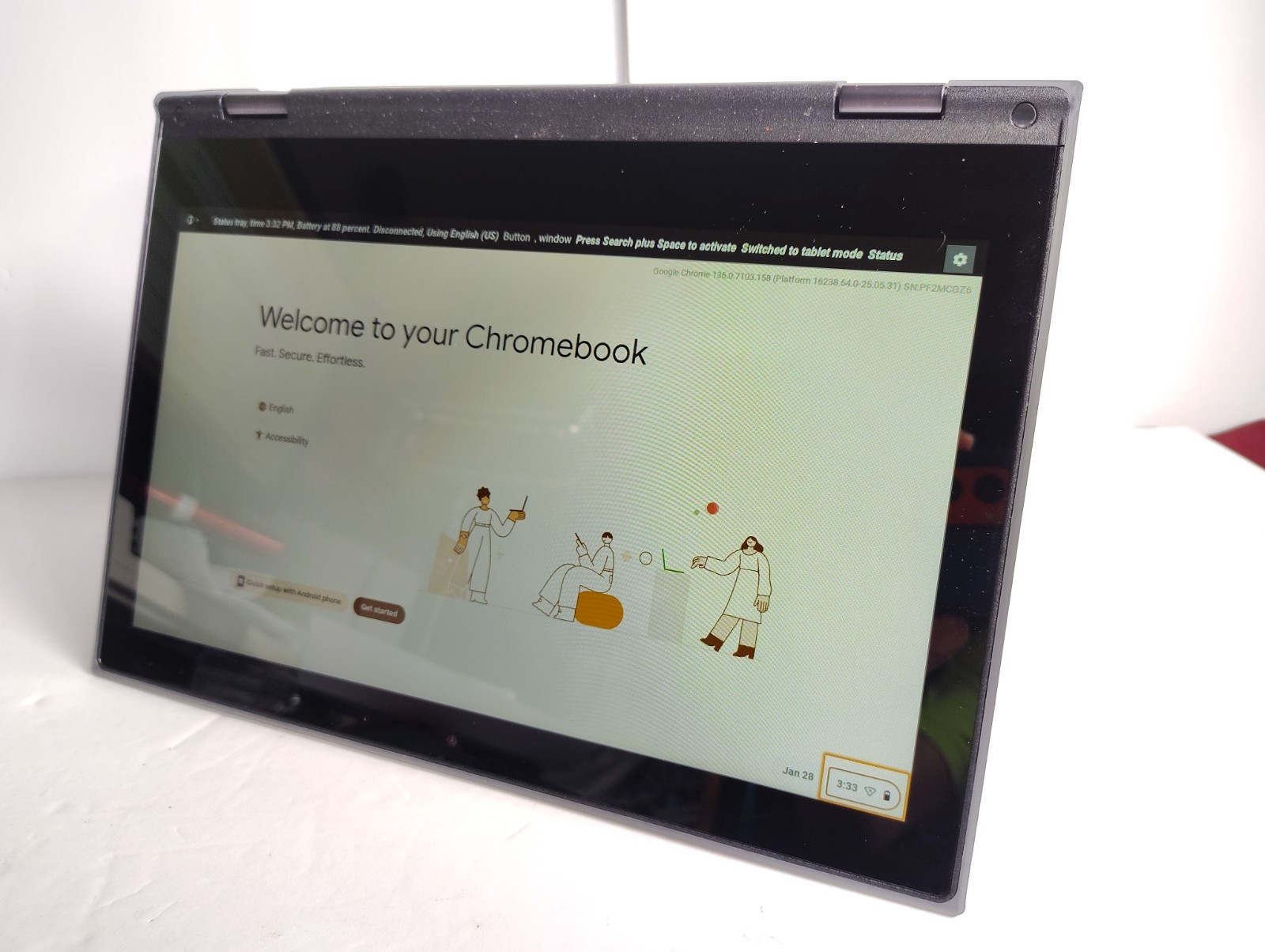 Lenovo Chromebook 300e 2nd Gen AST 82CE AMD A4 4GB RAM 32GB eMMC – FREE SHIPPING