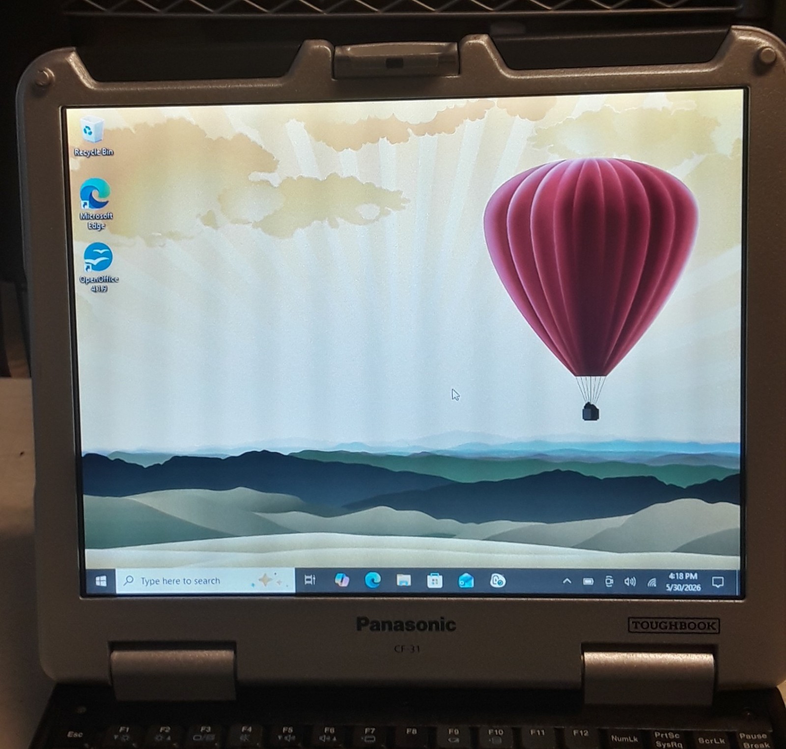 CLEARANCE Panasonic CF-31 Toughbook i5-M520 Laptop Touch 8GB RAM 256 SSD WIND 10