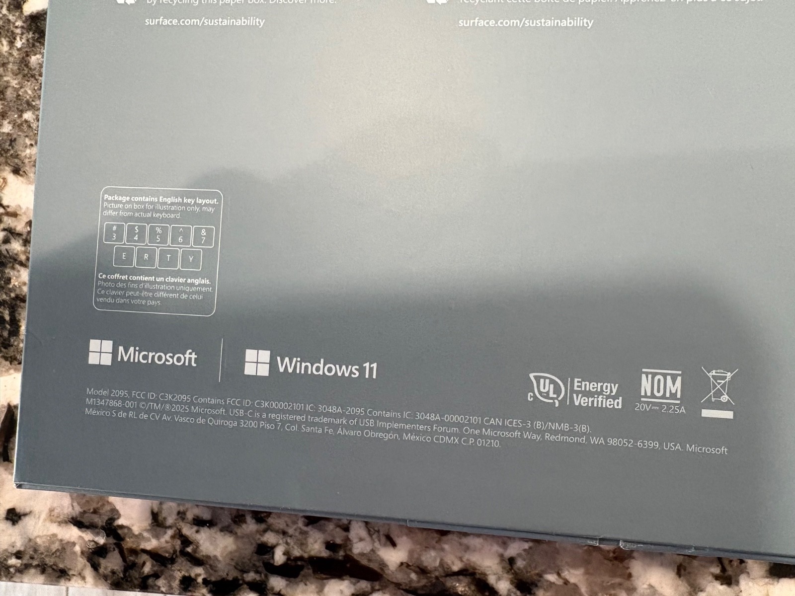 Microsoft 13″ Surface Laptop Snapdragon X Plus 8-Core, 16GB RAM, 512GB, Ocean.