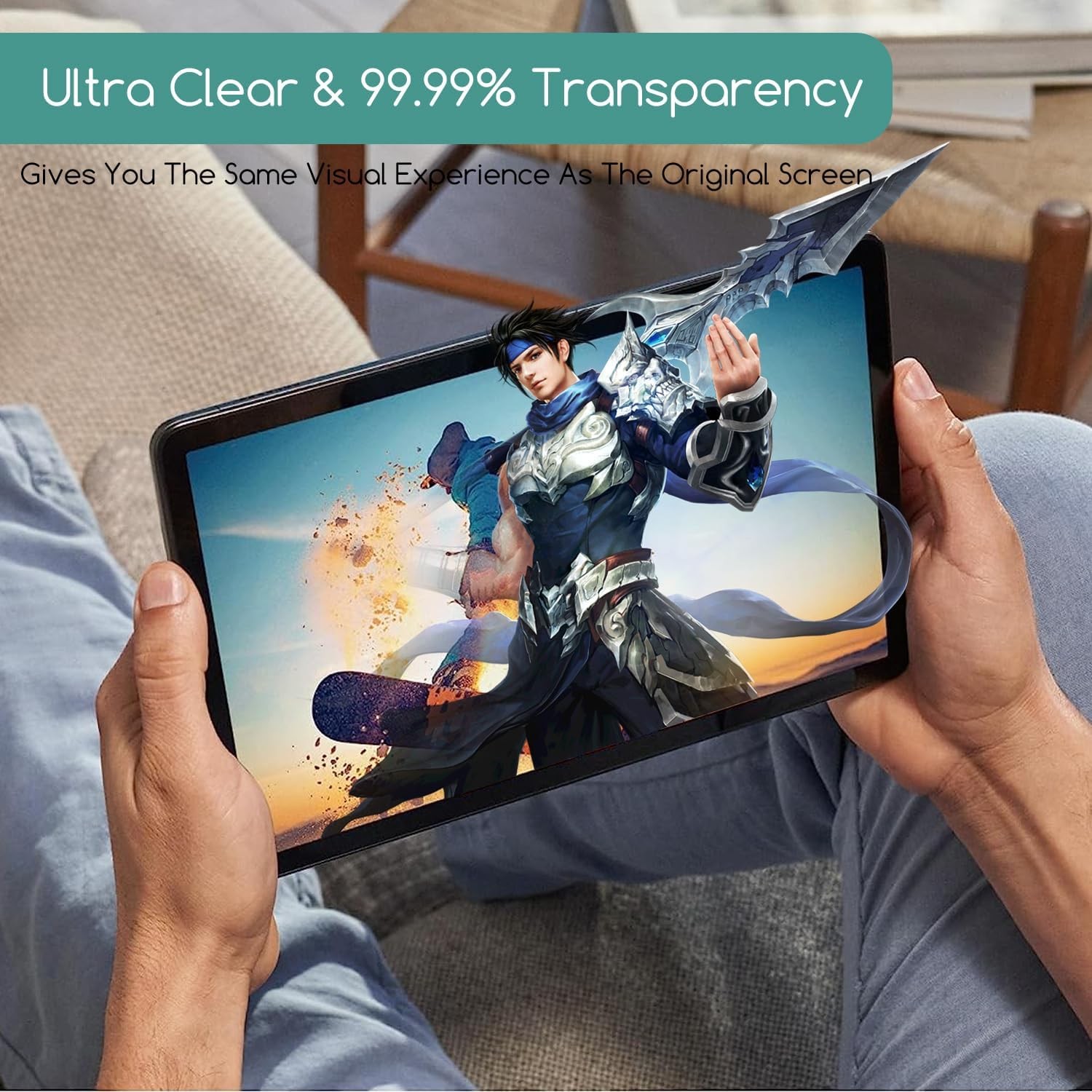 2-Pack Anti-Scratch Tempered Glass Screen Protectors for 12.7″ Lenovo Tablets