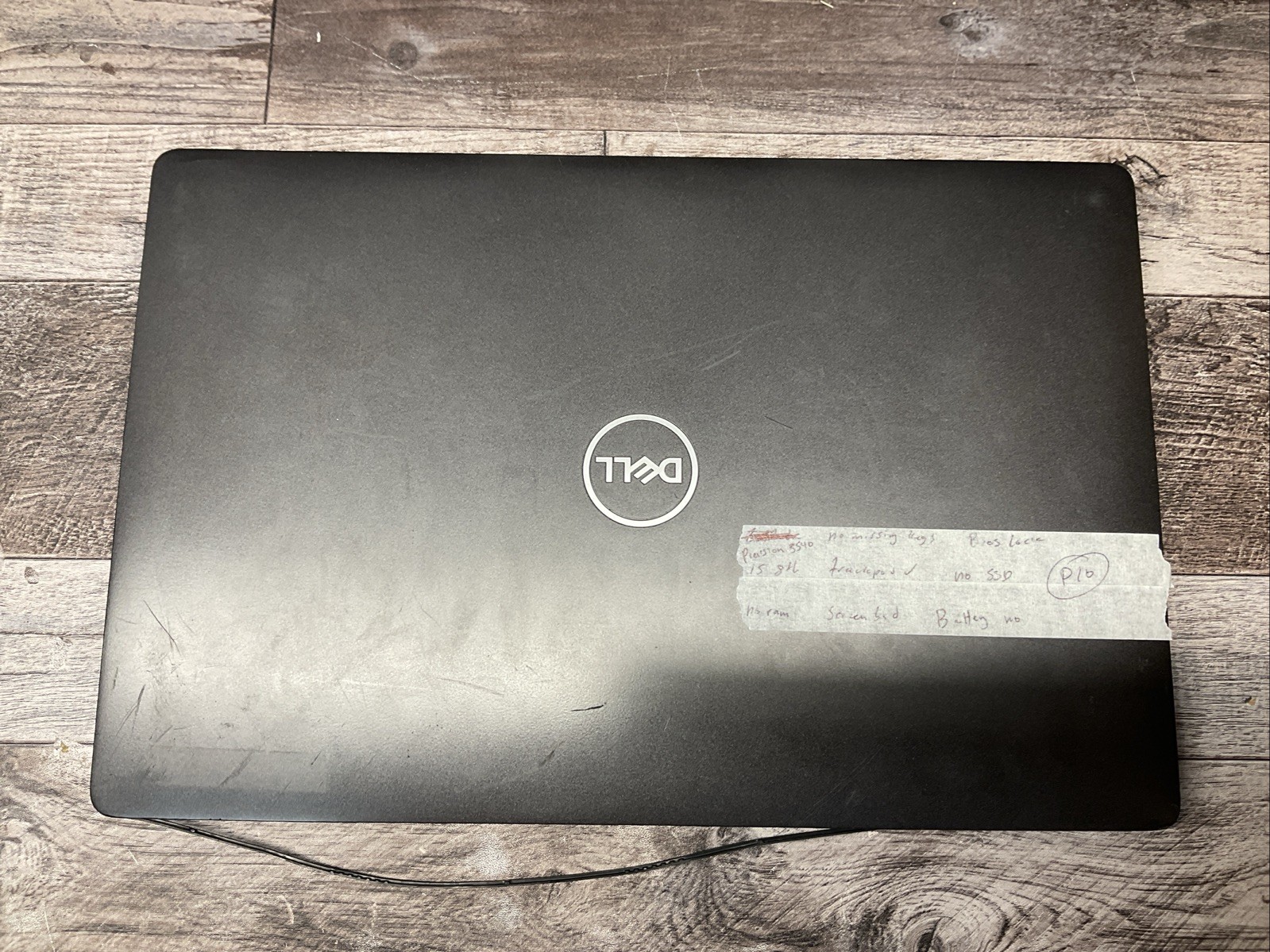 Precision 3540 / i5 8th / No RAM Laptop Notebook PC / P10