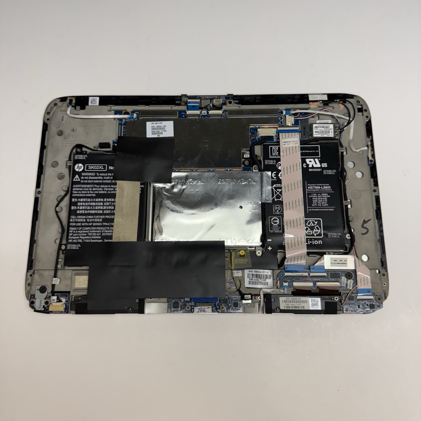 HP Split Tablet Laptop Intel Core i3 NO HDD – As Is – Parts Or Repair – No Power