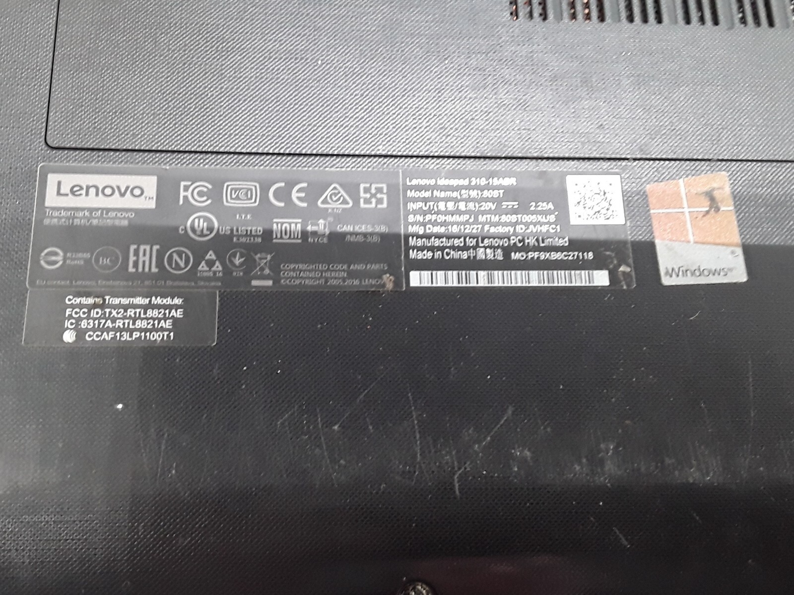 Lenovo Ideapad 310