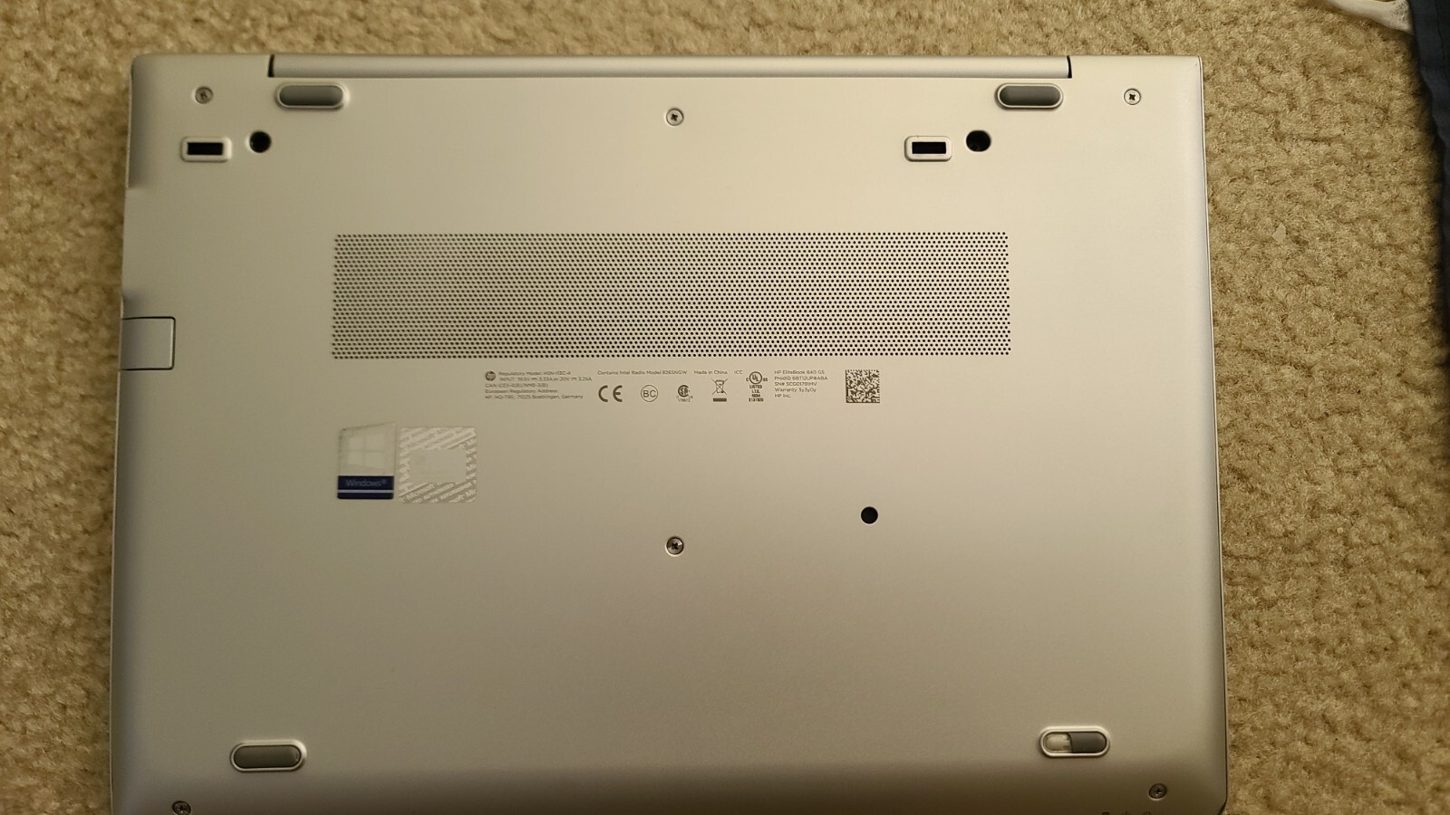 HP EliteBook 840 G5 i7-8650u 1.99GHz, 32GB RAM, 256GB NVMe, Win11 Pro