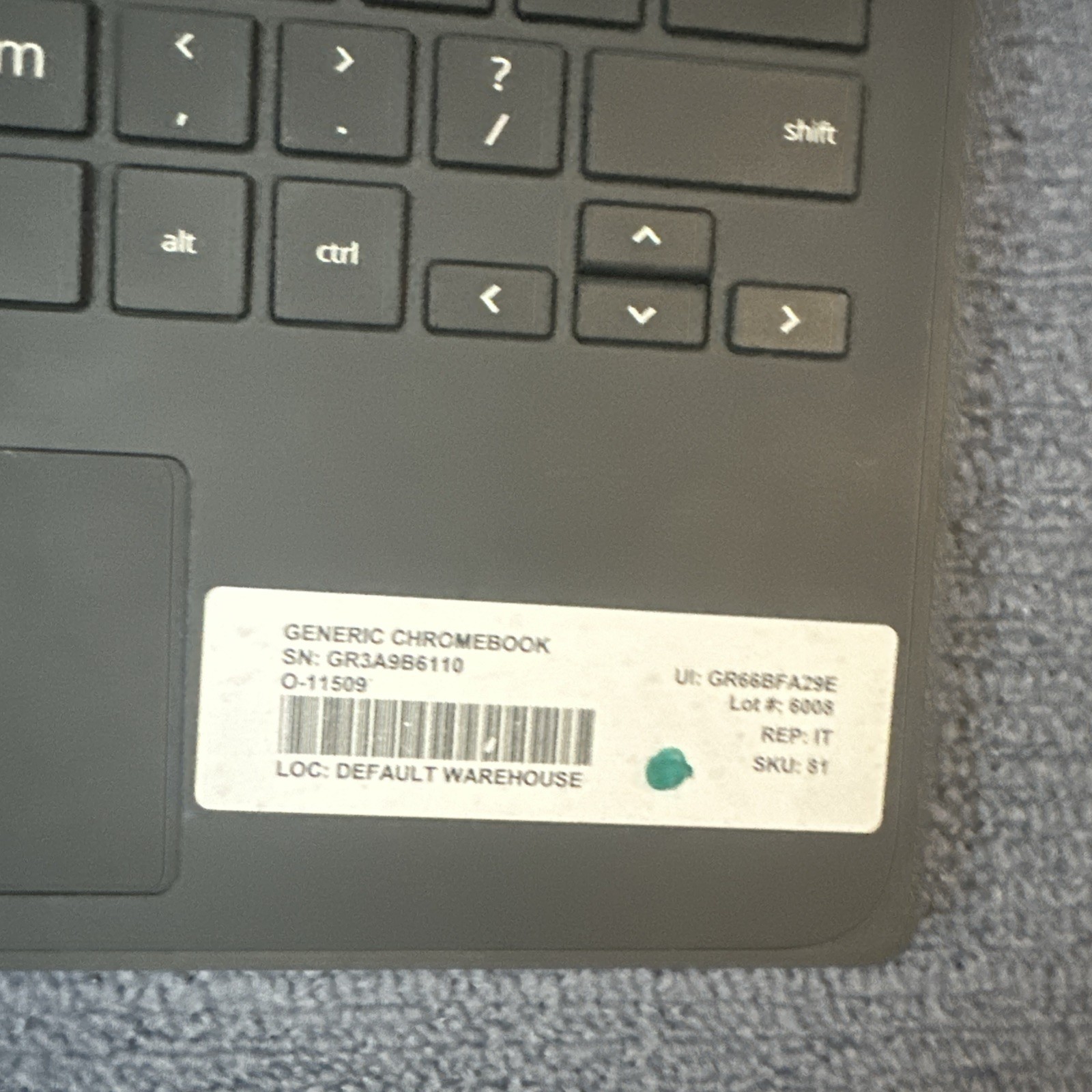 HP Chromebook 11A G8 11.6″ (32GB eMMC, AMD A4-9120C, 4GB) Laptop screen detail