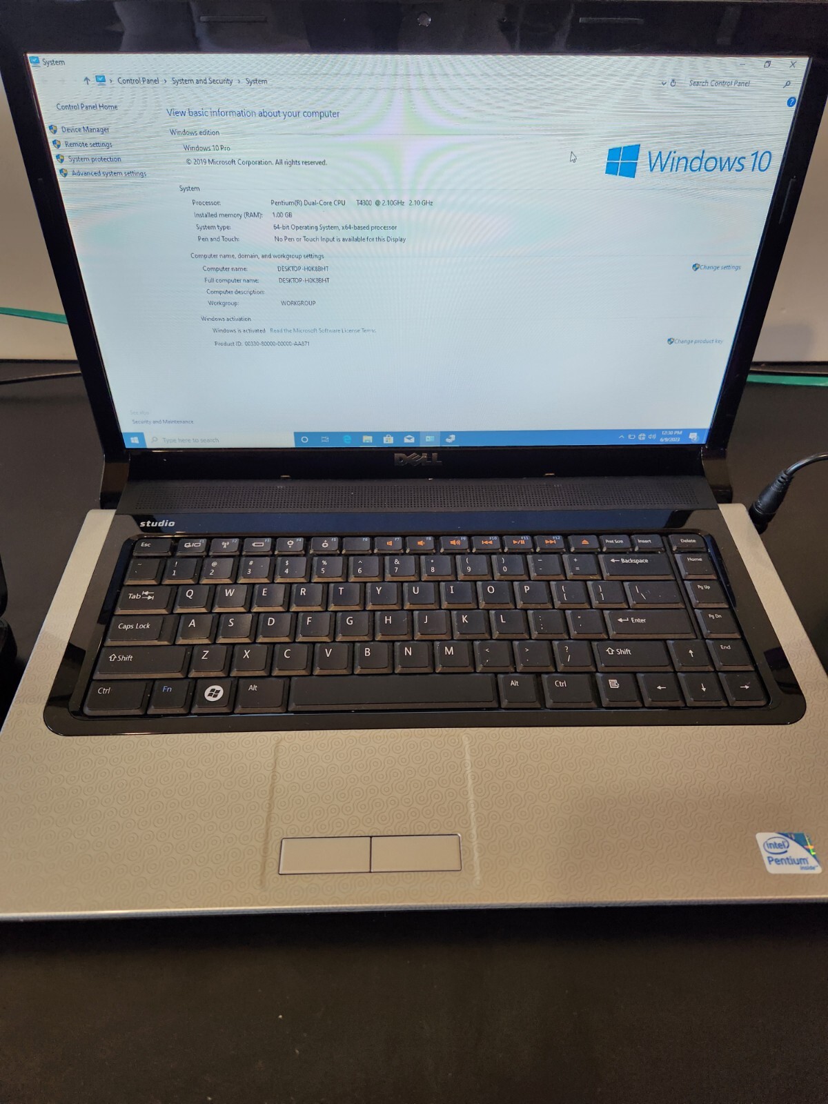 Lot of 3 Dell Laptops Studio and Inspiron Win 10 Pro READ Description