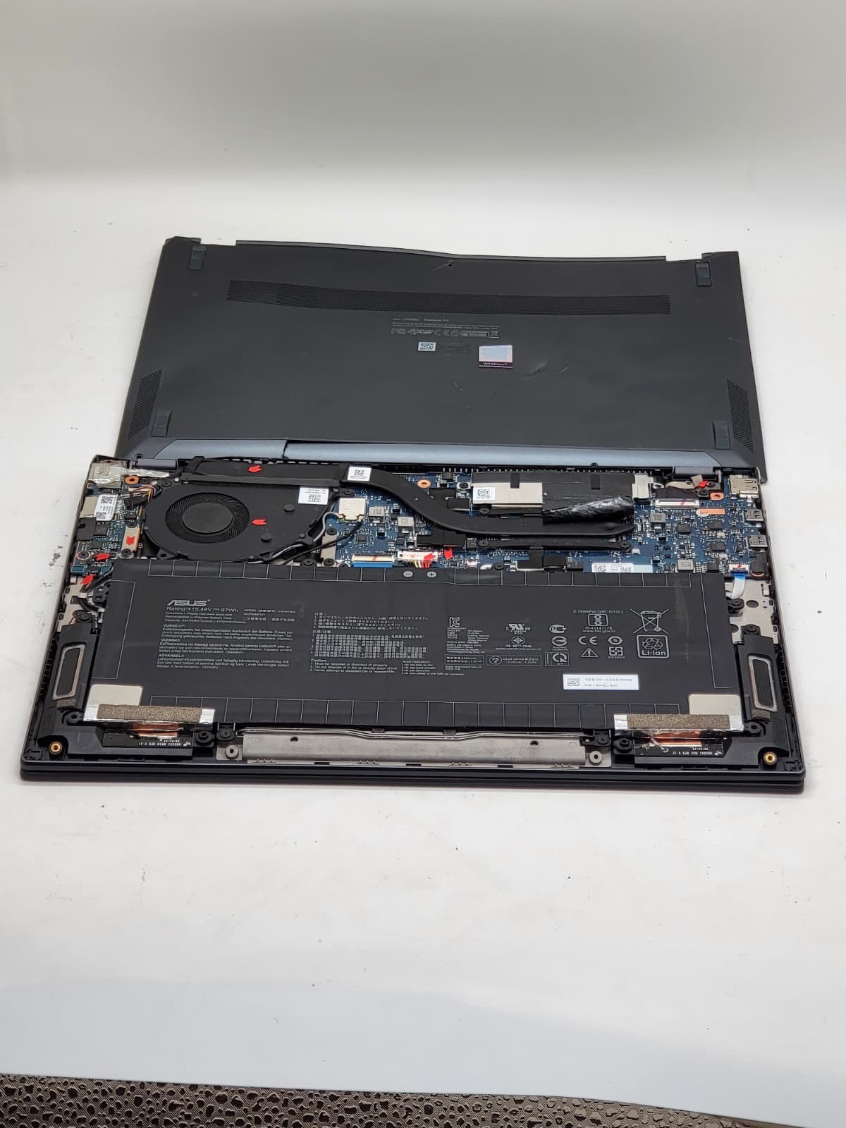 ASUS ZenBook UX325J Core i5-10Gen UNTESTED AS IS READ ONLY FOR PARTS CHECK PHOTO