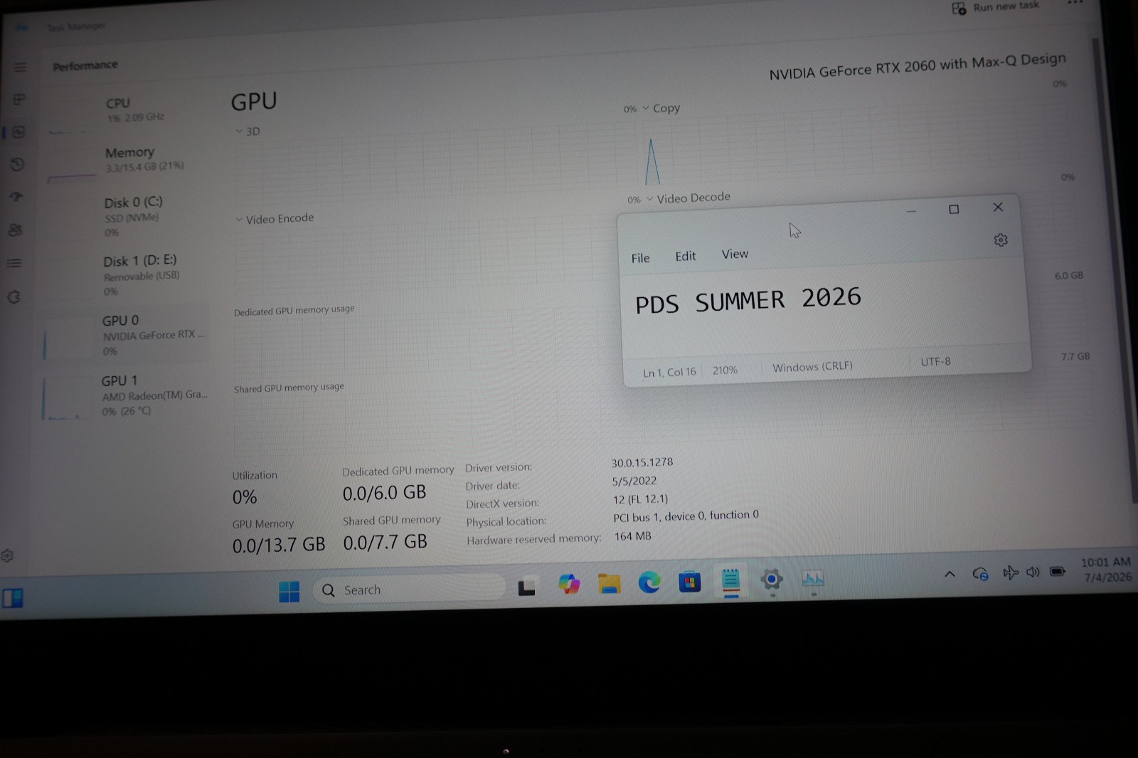 Asus Rog Zephyrus G14, AMD Ryzen 9 4900HS, 16gb RAM, 1TB NVME, Nvidia RTX 2060