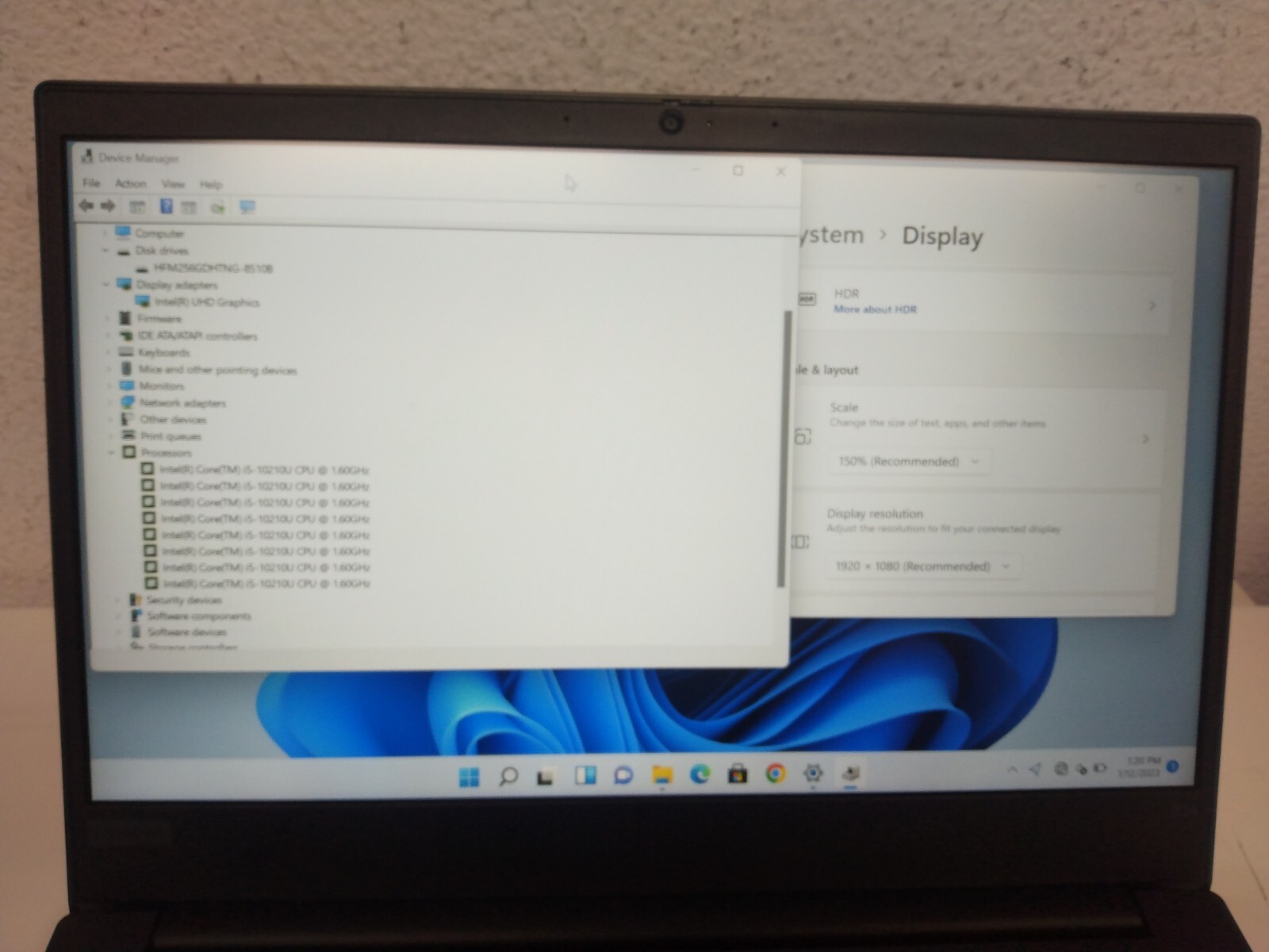 Lenovo ThinkPad E14 Laptop Intel Core i5-10210U 1.6GHz 8GB RAM 256GB SSD Win11 P
