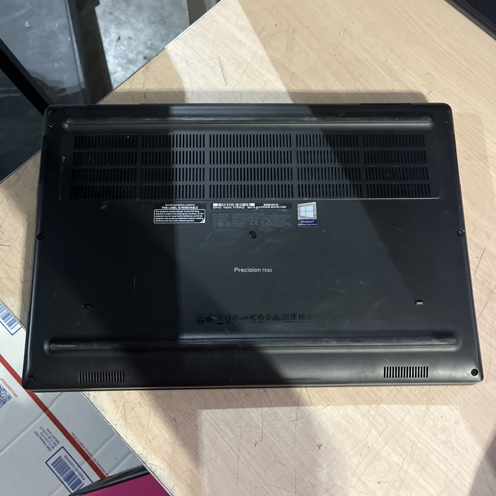 DELL PRECISION 7530 INTEL CORE I5 8TH GEN 8GB RAM NO HD