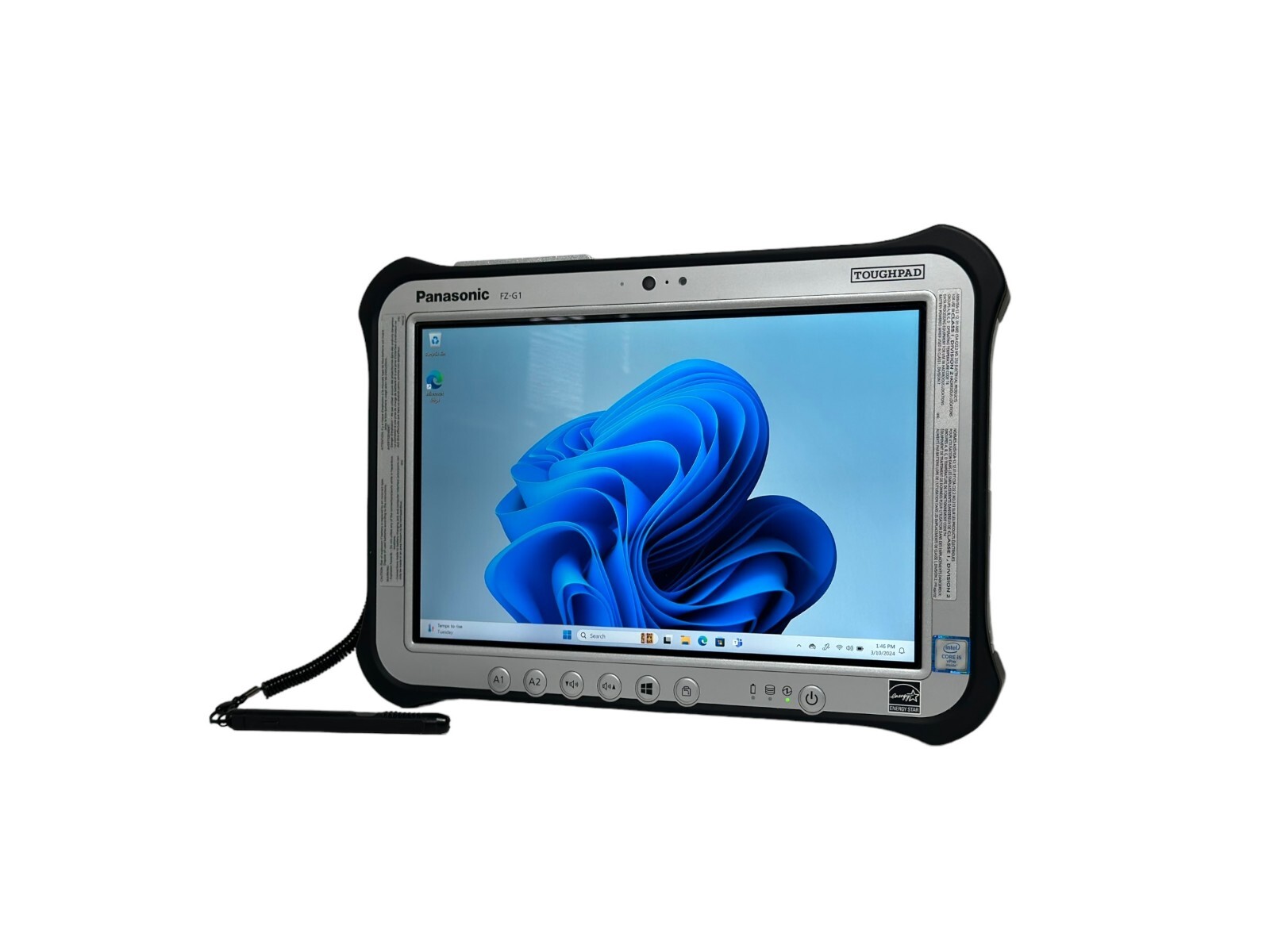 Panasonic Toughpad FZ-G1 Core i5 6300U 2.4GHz 8GB RAM 256GB SSD Win 11 Pro
