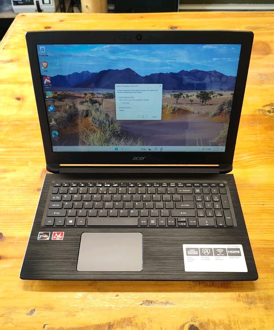 Acer Aspire 3 A315-41-R3RF Ryzen 3 2200U 2.5ghz 8GB 128GB SSD Windows 10 Home