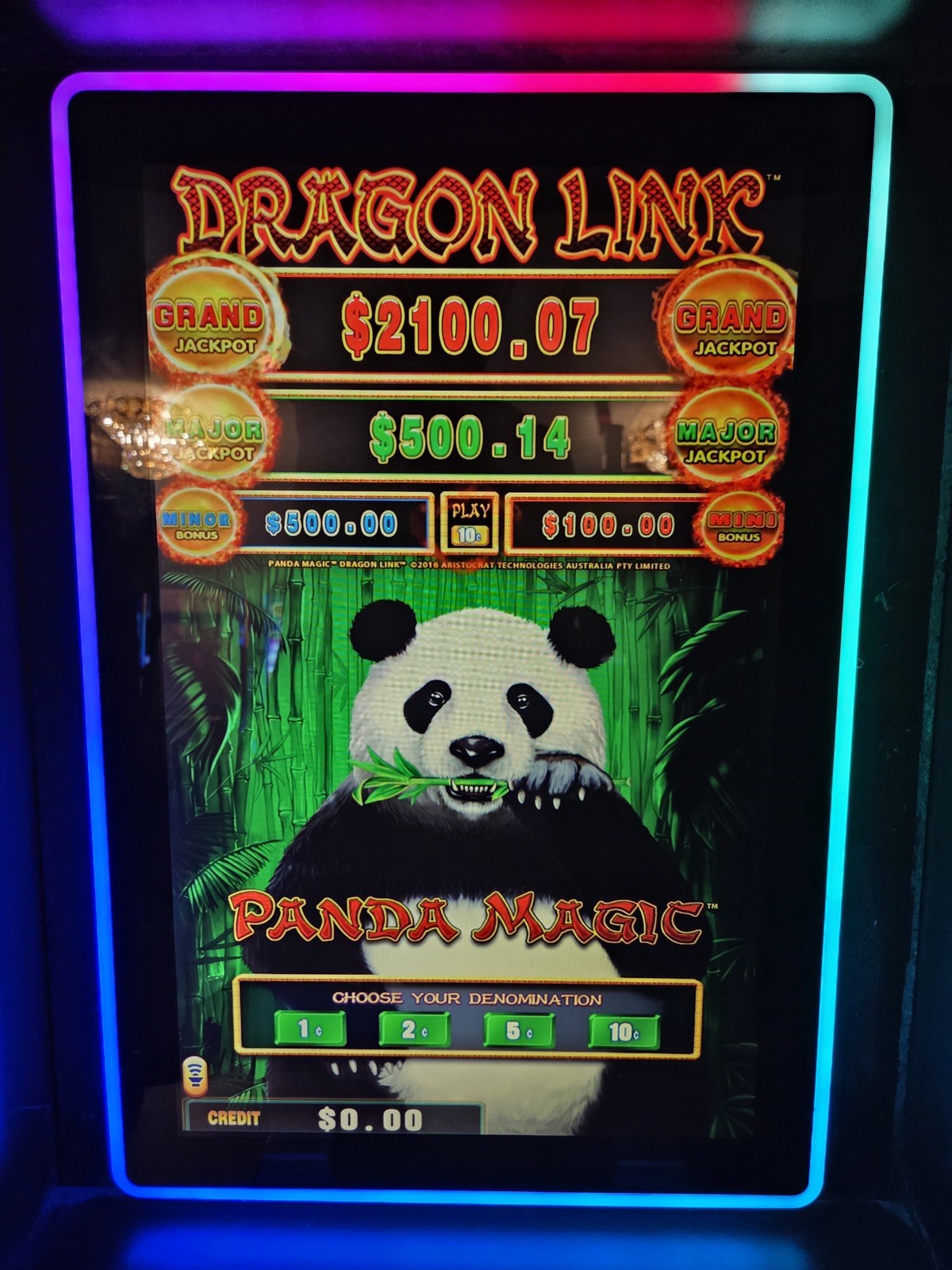 China Version Dragon Link Panda Magic GAME Board