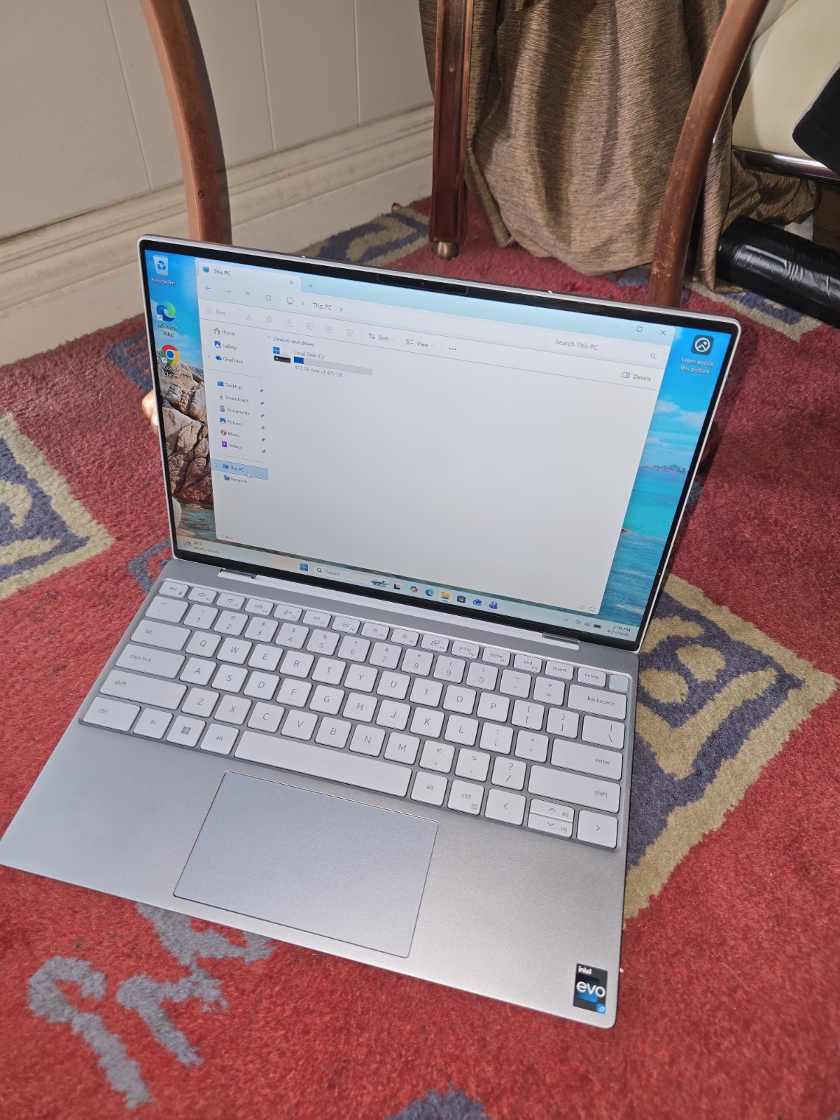 Dell XPS 13 9315 – i7-1250U – 16GB RAM – 512GB SSD WIN11PRO RARE BLUISH-SILVER