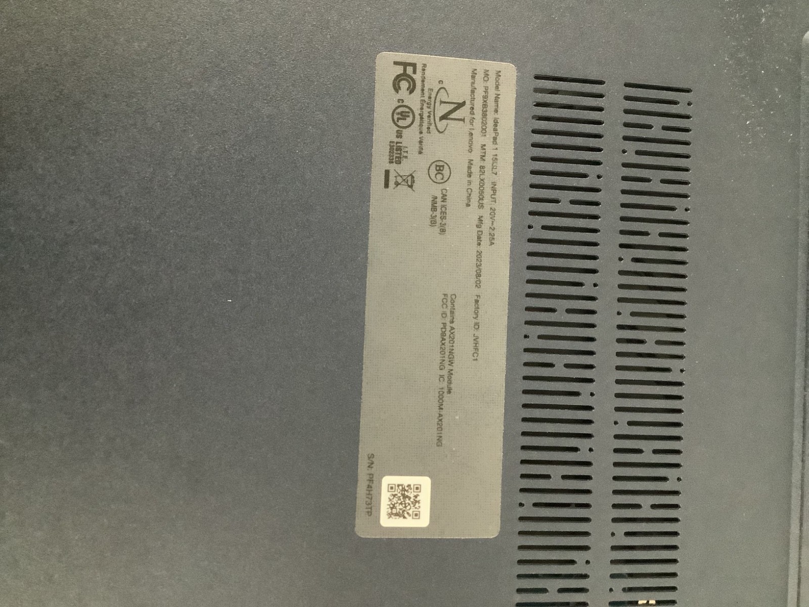 Lenovo IdeaPad 1i
