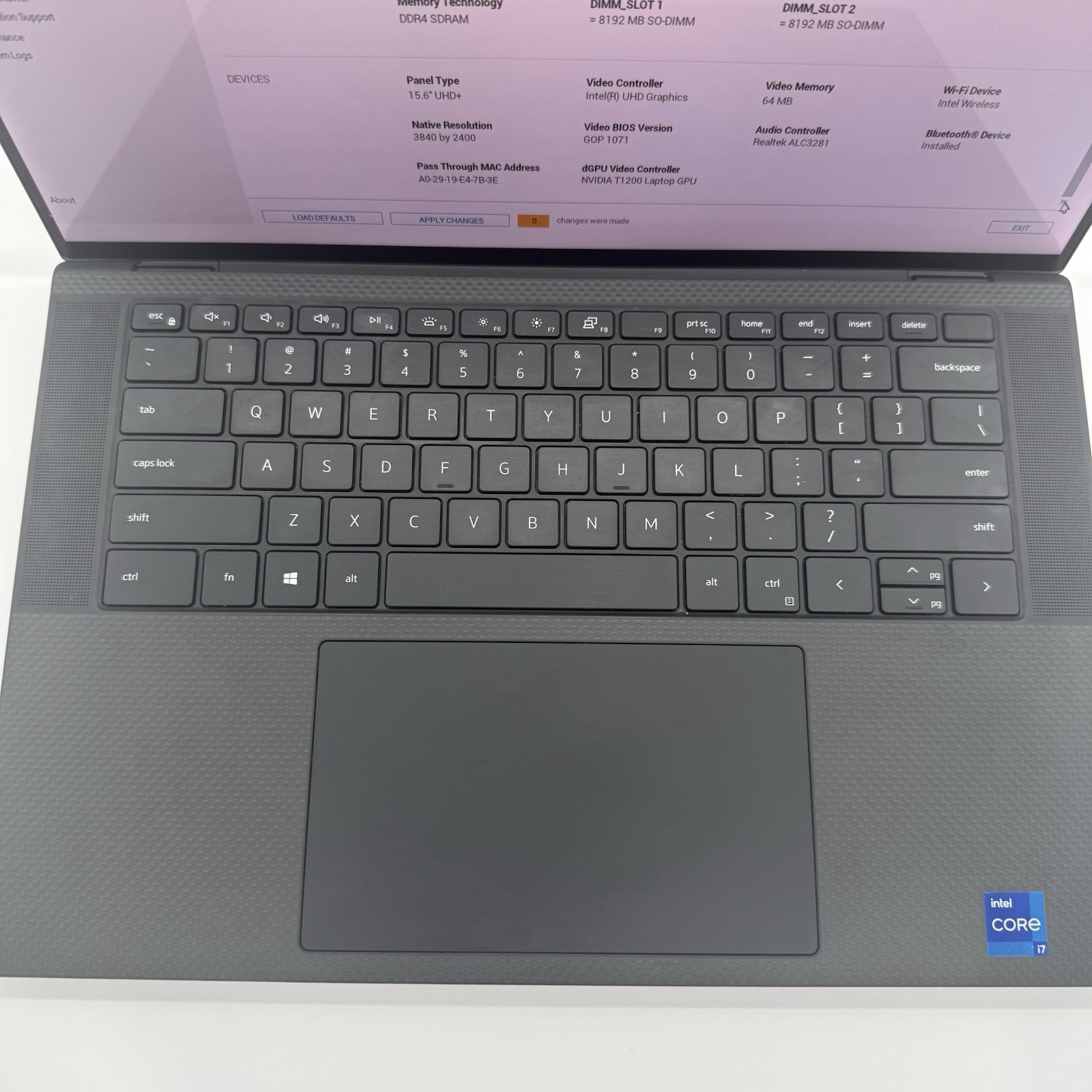 Dell Precision 5560 15.6″ Laptop Intel i7-11800H 16GB RAM 512GB SSD NVIDIA T1200