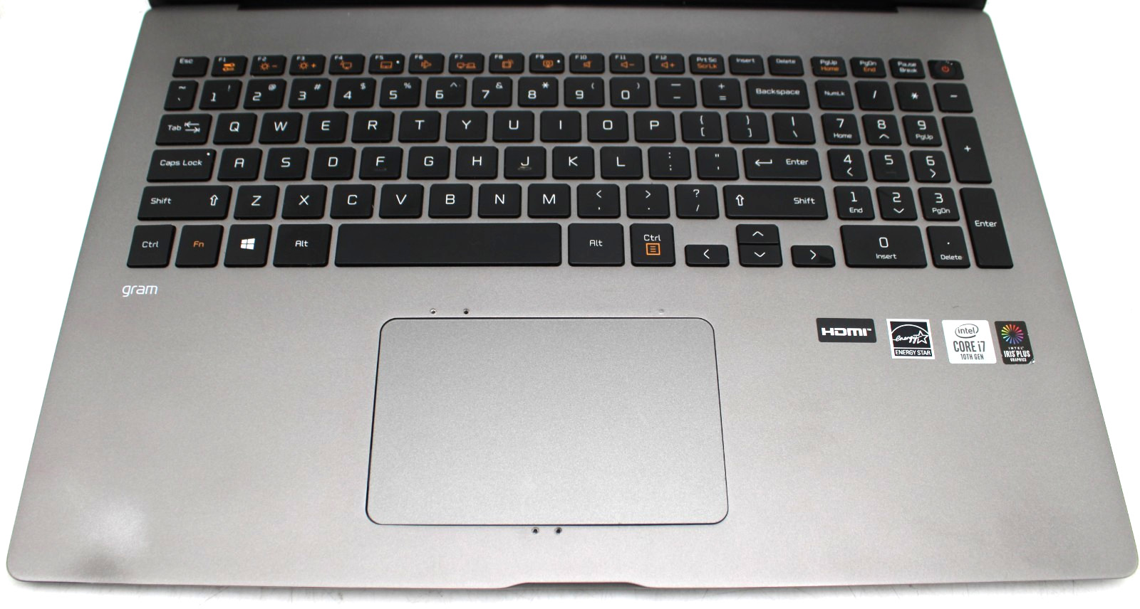 17″ LG Gram Laptop 17Z90N-N.APS9U1 i7-1065G7 1.30GHz 8GB RAM no SSD/OS/Battery