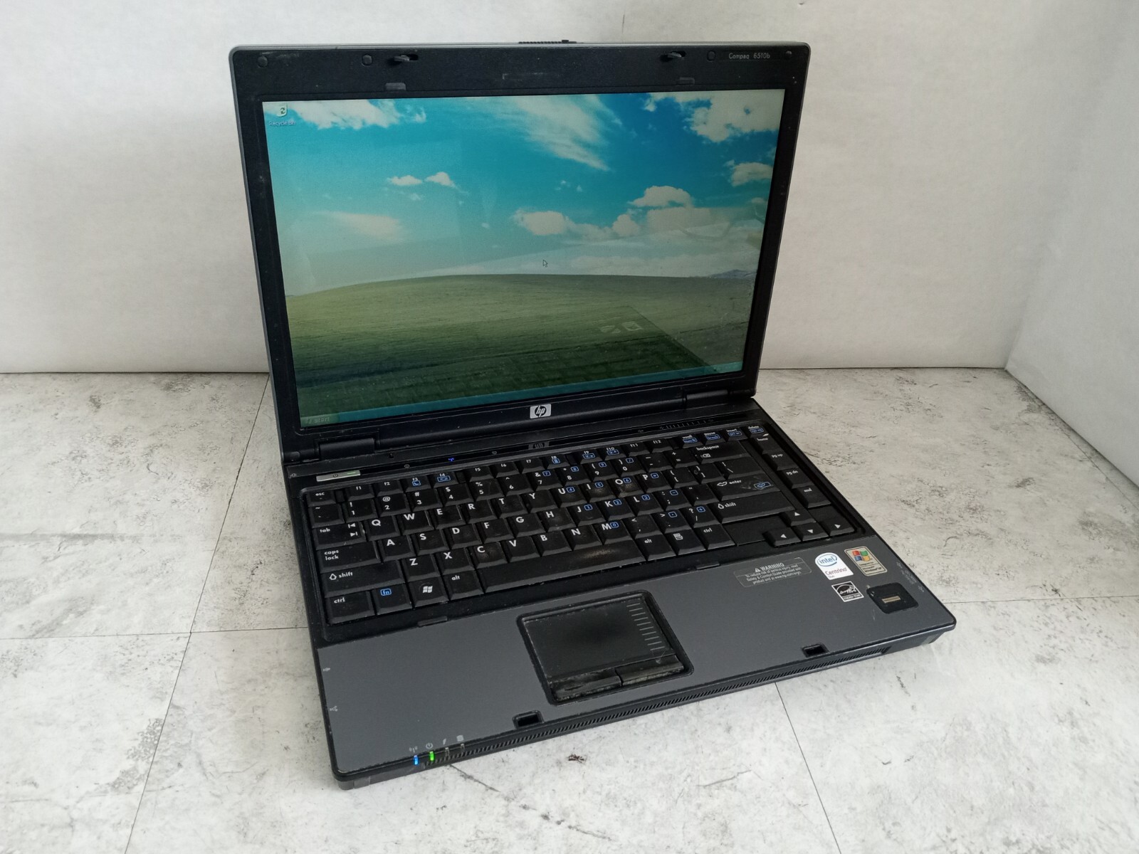 HP Compaq 6510b 14.1″ Laptop Intel Core 2 Duo 512MB RAM 500GB HDD Windows XP -RR