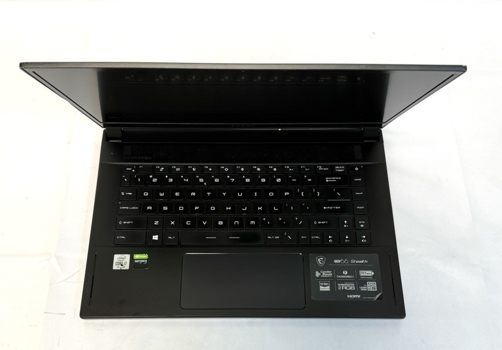 MSI GS66 10SFS i7-10750H 16GB/1TB RTX 2070 NO OS/CHARGER – COSMETIC