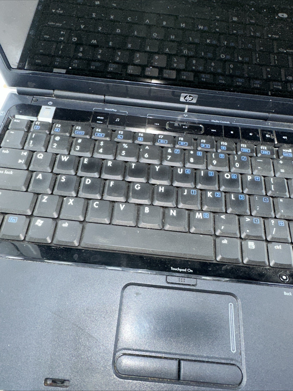HP Pavilion dv1000 Intel Pentium 512MB RAM 80Gb Hard Drive Untested