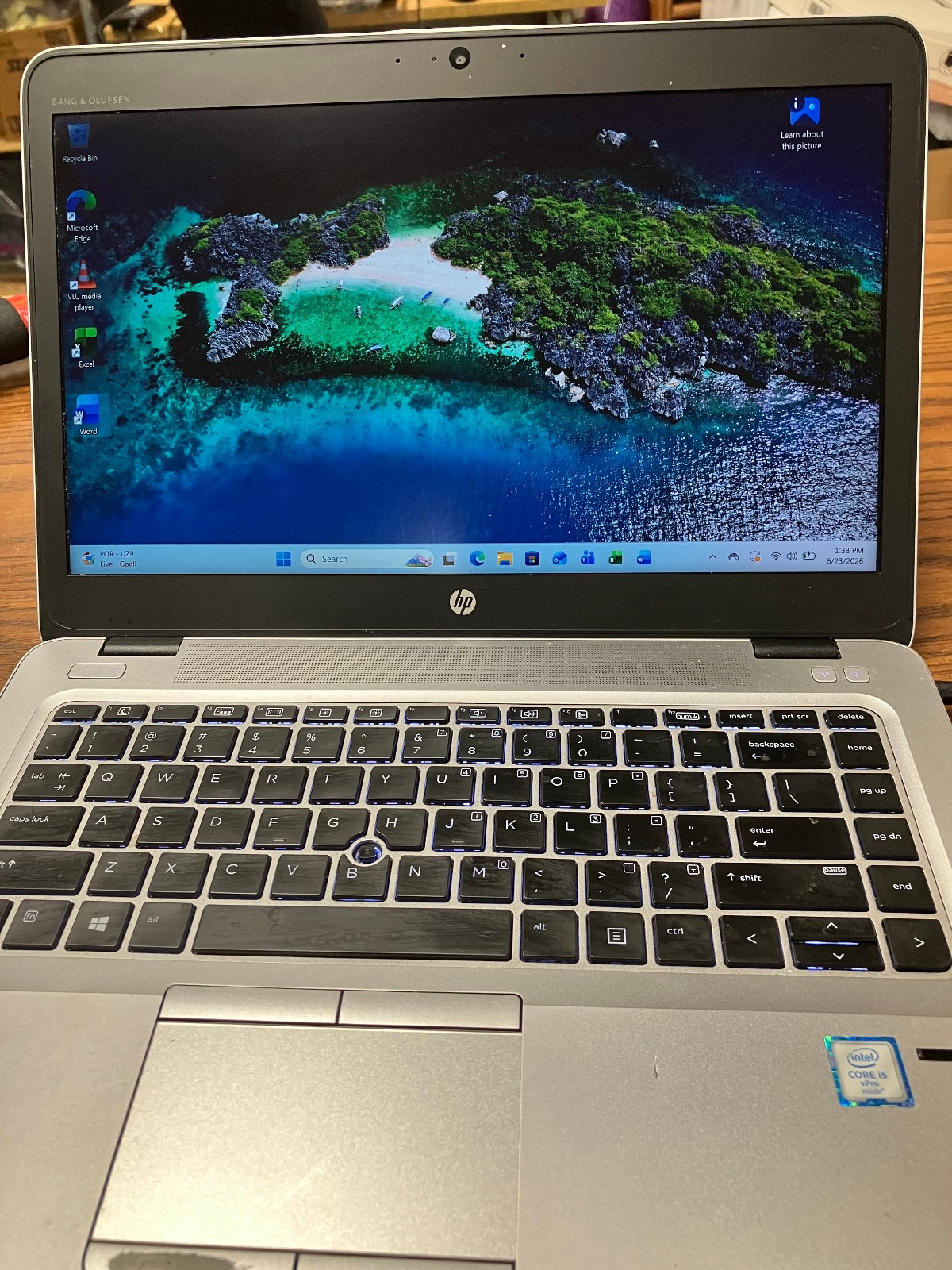 HP EliteBook 840 G3 i5-6300U 8GB 128GB SSD Win 11 Pro Office 2021 Laptop