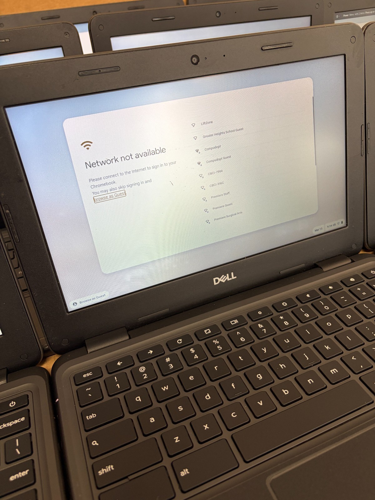 Lot of 12 Dell Chromebook 3100 | Celeron N4000/N4020 4GB 32GB eMMC H