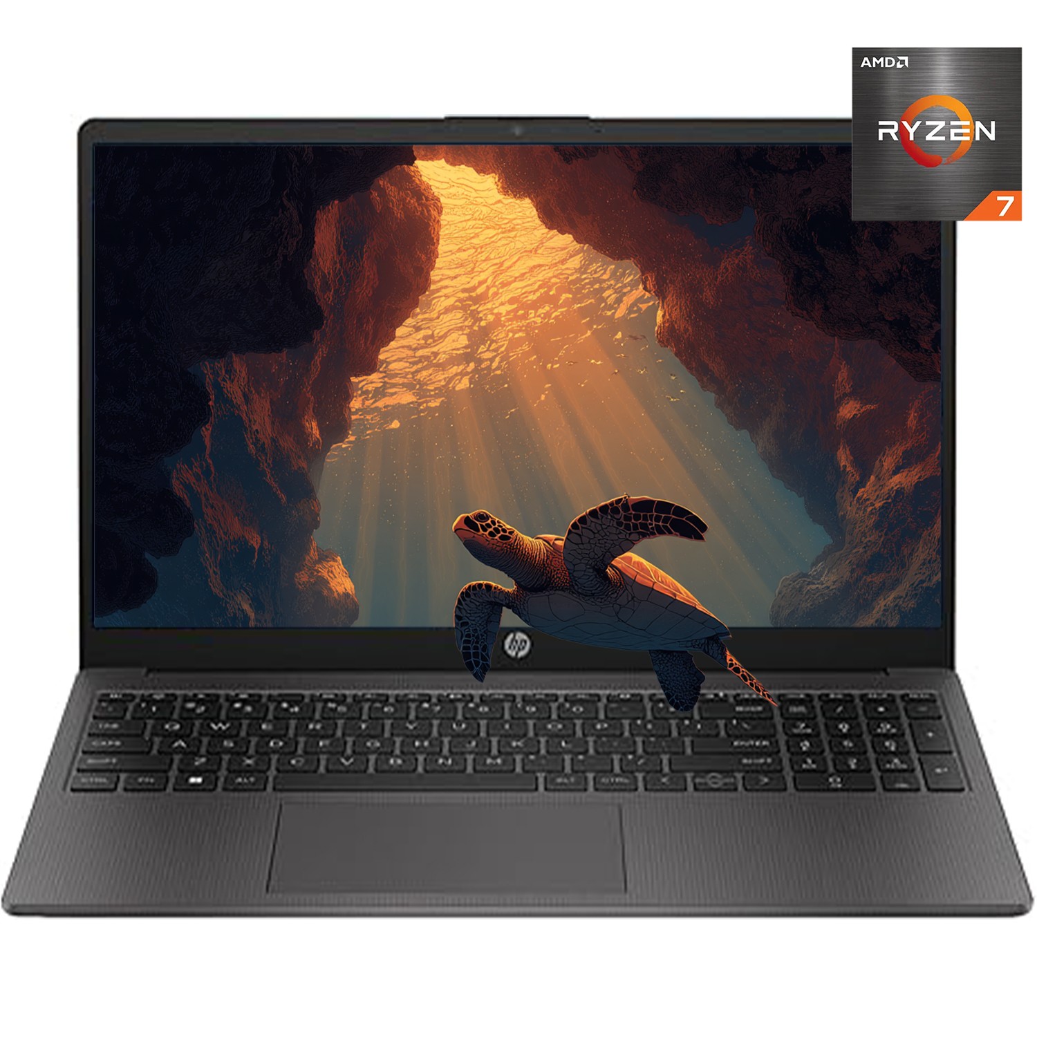 HP 255 G10 15.6″ FHD+ Laptop – 8cores AMD Ryzen 7 7730U 32GB – 1TB SSD, Win11Pro
