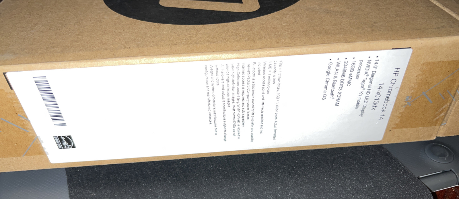 HP Chromebook 14 – NVIDIA Tegra K1 – 16GB eMMC – 2048MB DDR3 – Password Prot