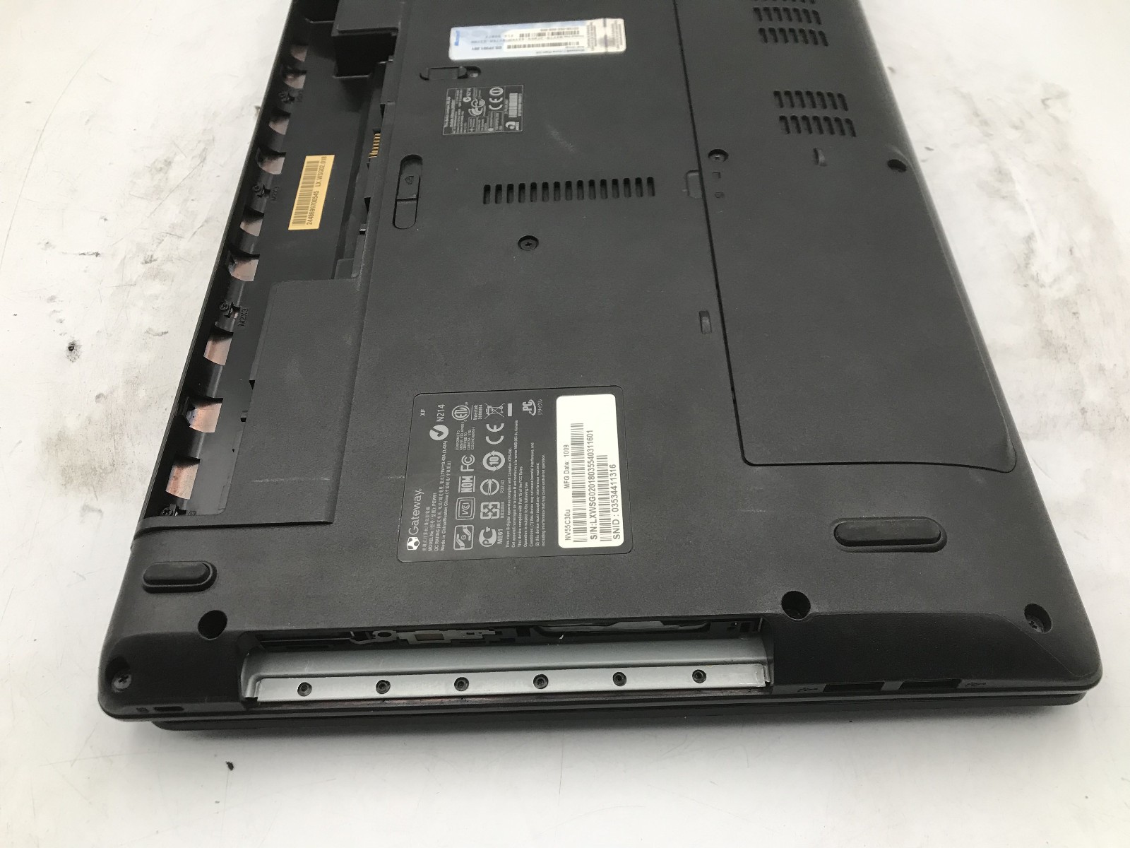 GATEWAY NV55C30U PEW91 – BOOTS TO BIOS – INTEL I5 460M – 2GB RAM – READ DESC -BB