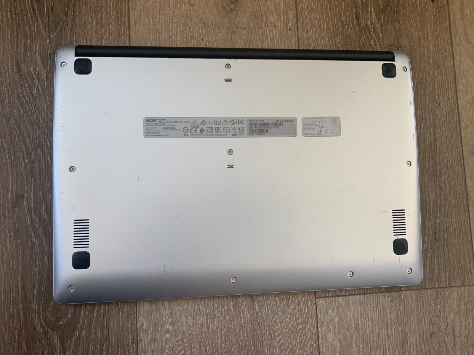 Acer Chromebook CB315-3H-C5JS 15.6″ Intel Celeron N4000 4GB RAM 64GB eMMC