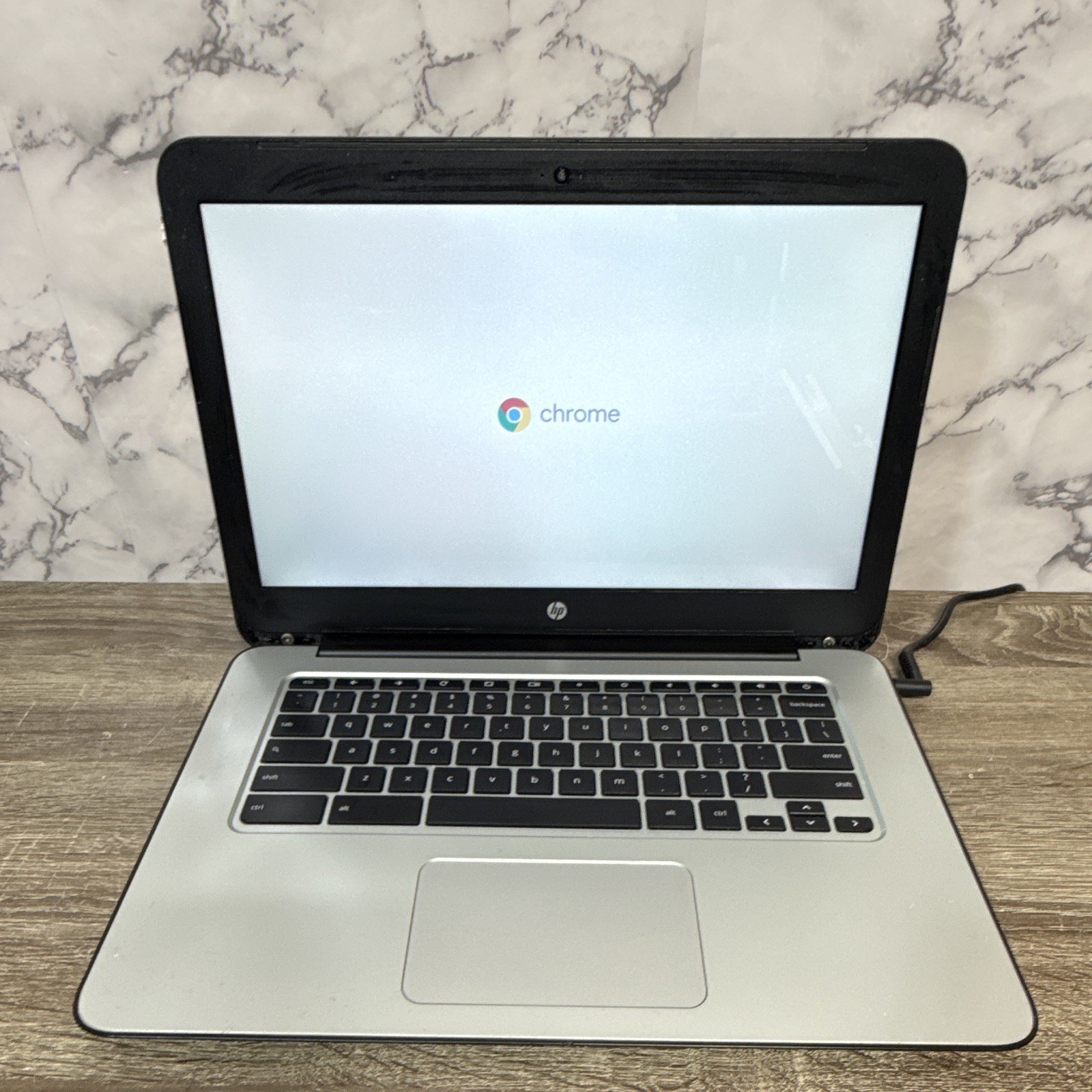 HP Chromebook 14 G3 14in Intel Celeron 4GB 16GB eMMC Chrome OS Charger