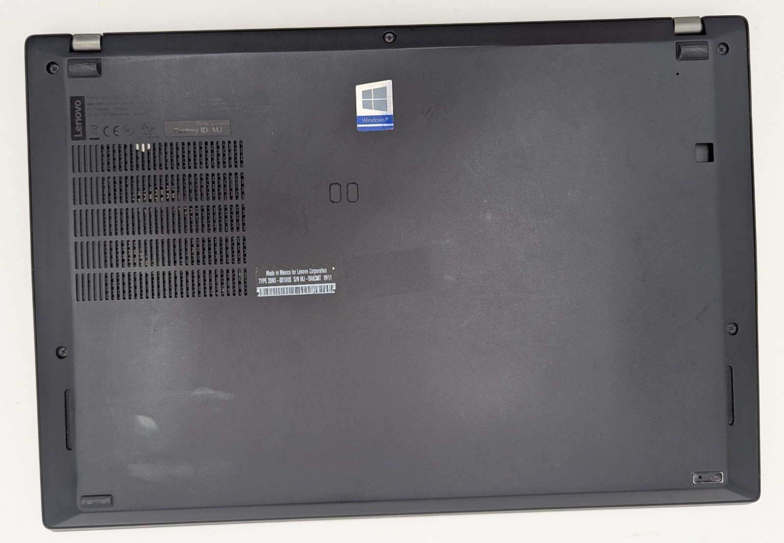 Incomplete Lenovo ThinkPad T490s 14″ Laptop Intel Core i5-8265U 1.60GHz 8GB RAM