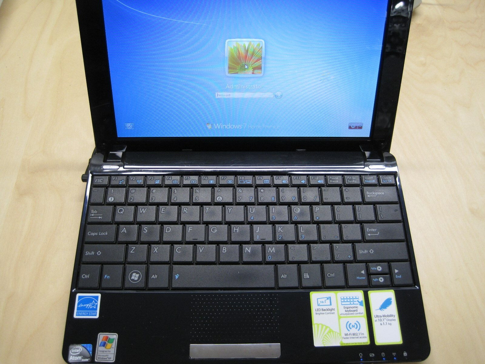 Lot of 4 Laptop – Gateway NV MS2273 Asus X551M Eee PC 1005HAB Dell Inspiron 1525