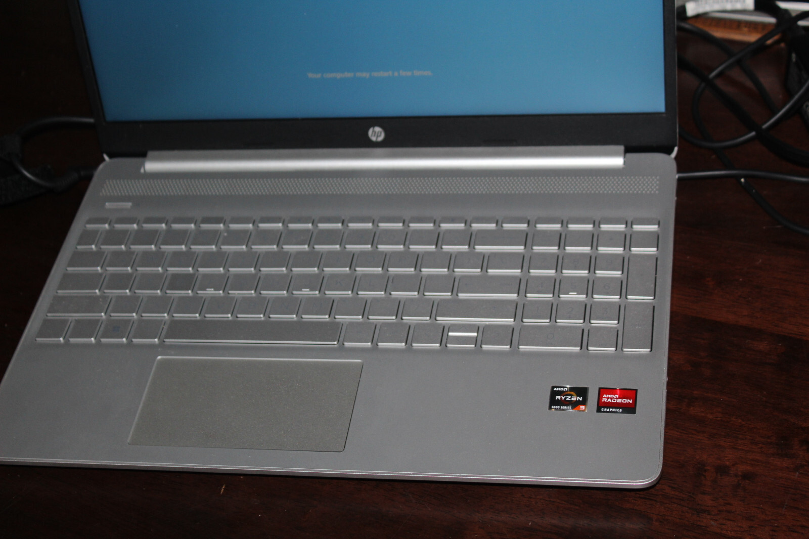 HP 15-EF2033DX 15.6″ Laptop – AMD Ryzen 3 5300U, 16GB RAM, 1TB SSD – Sleek & Pow