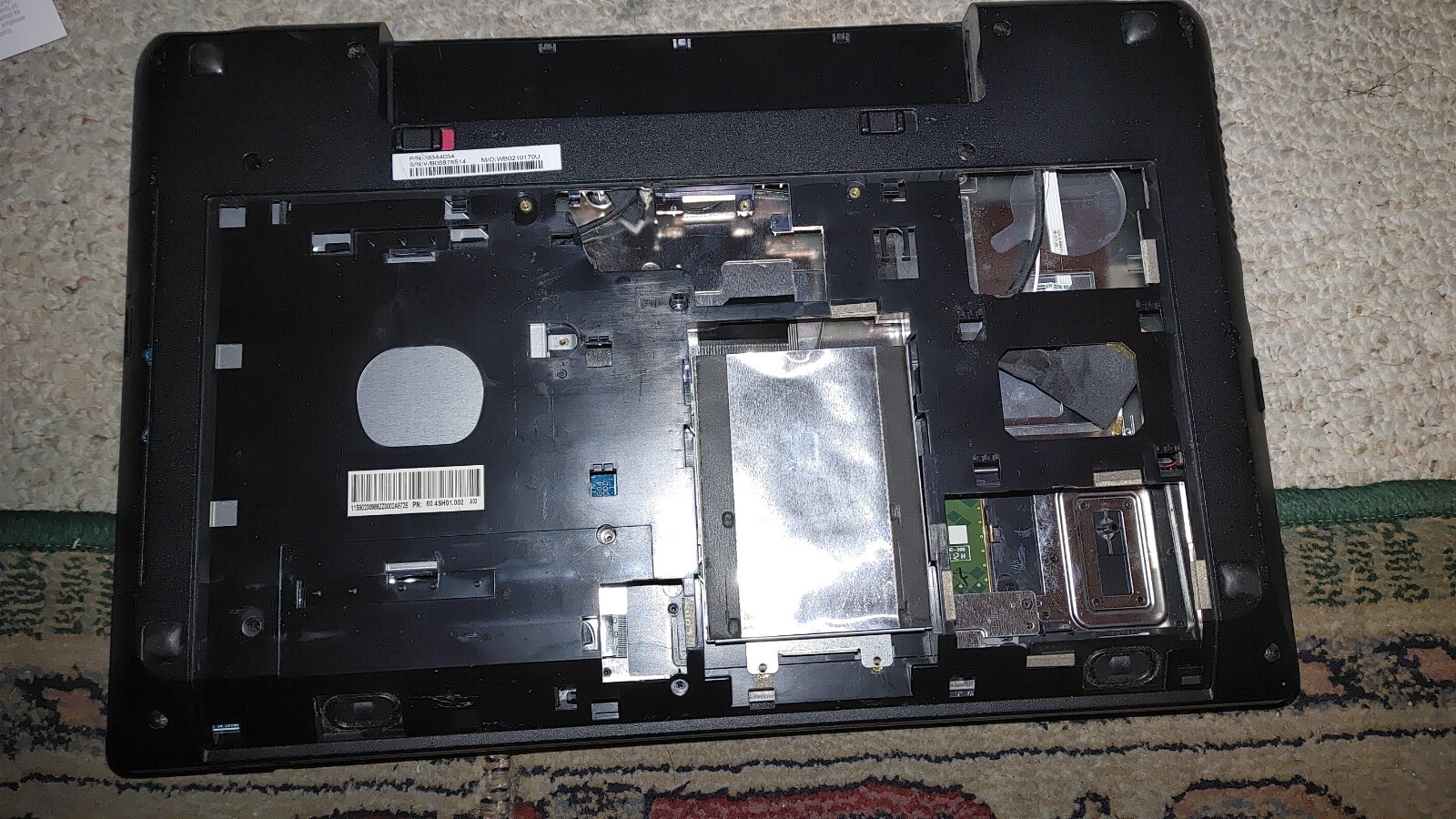 Lenovo G580 DC jack LCD display Hinges keyboard DVD caddy trackpad SD reader