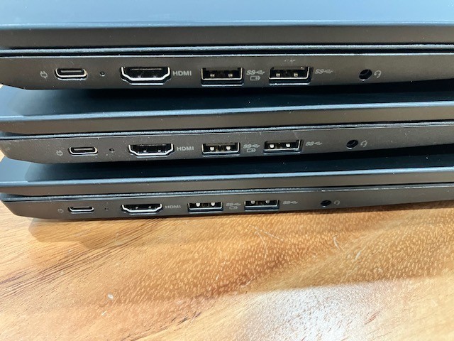 (LOT of 3) Lenovo ThinkPad E490 i3-8145u 4GB 500GB HDD Windows 11 Pro
