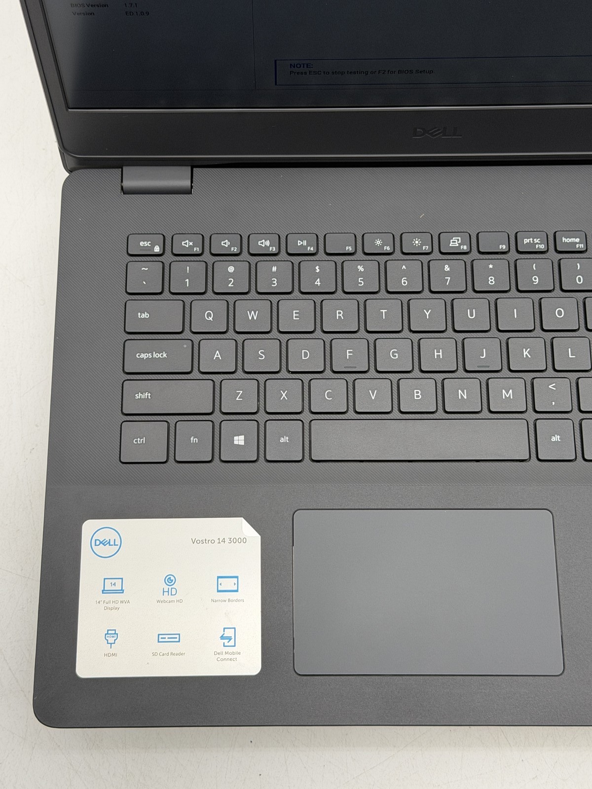 Dell Vostro (3400) 14inch i5-1135G7 8GB 256GB NO OS || Read