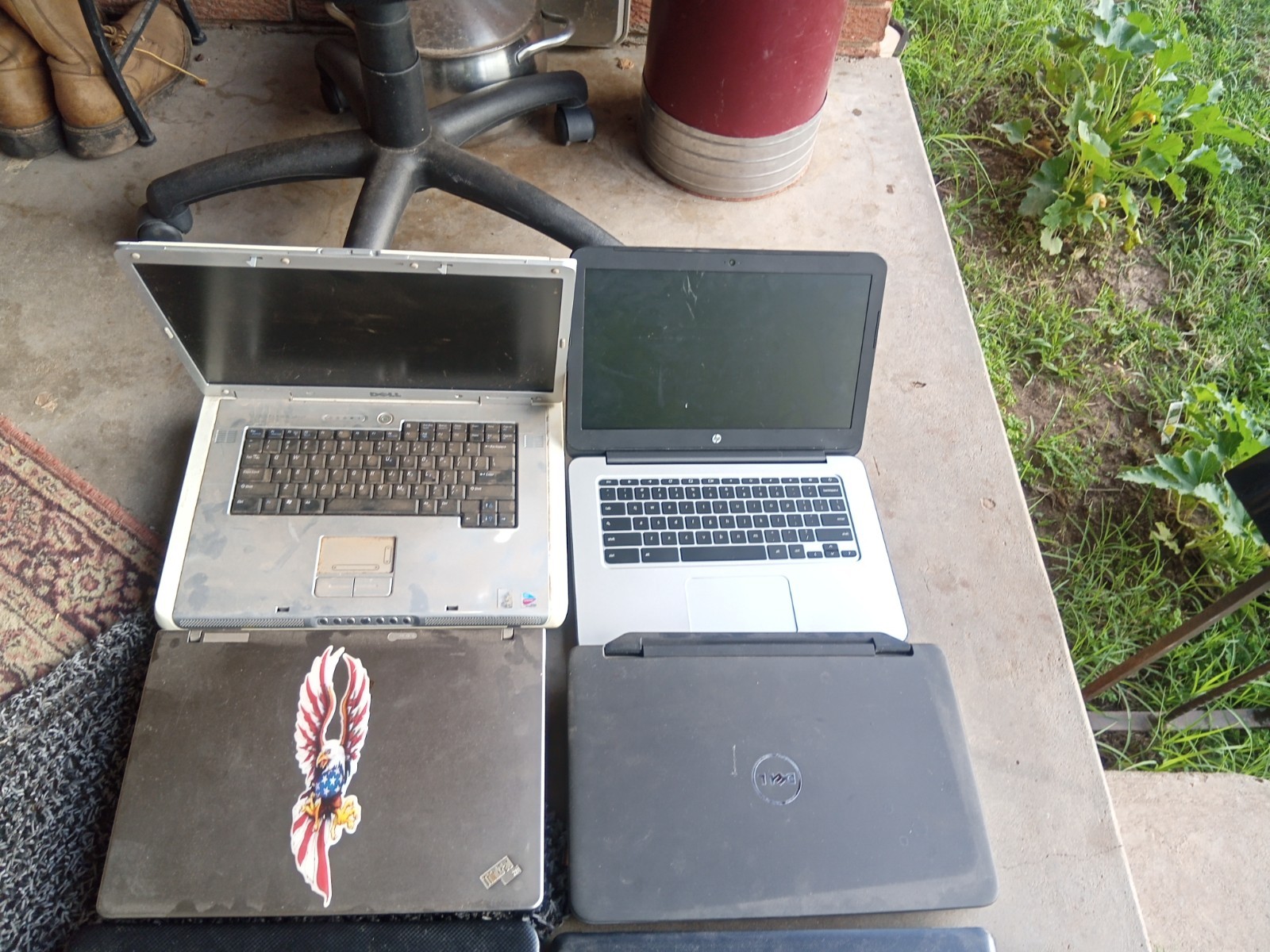 6 Various Laptops For Parts or Repair