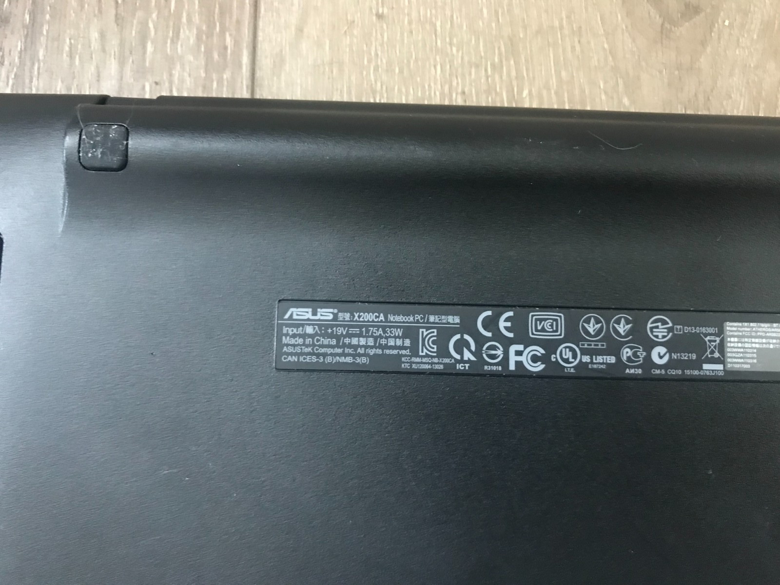 Asus X200CA X200CA-HCL1250 11.6″ Intel Celeron 1007U 1.50GHz 4GB RAM 500GB HDD