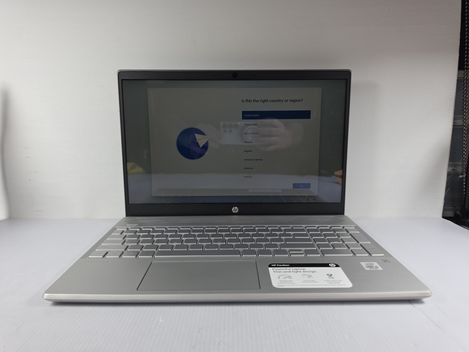 HP Pavillion 15-cs3xxx TOUCHSCREEN i5-1035G1 16GB RAM, 256GB SSD, WINDOWS 11