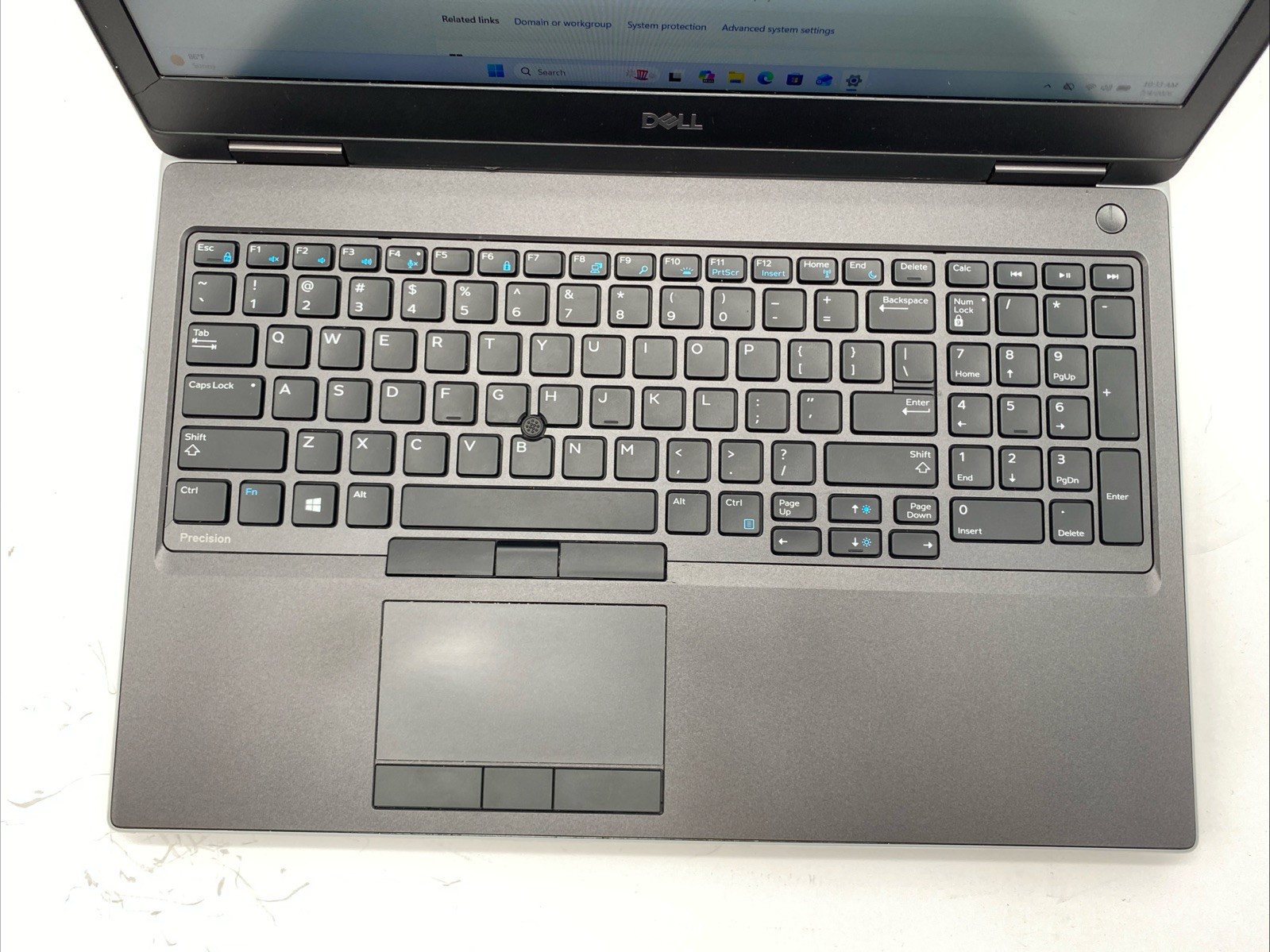 Dell Precision 7540 Core i7-9850H 2.6GHz 64GB RAM 512GB SSD W11P Nvidia T2000