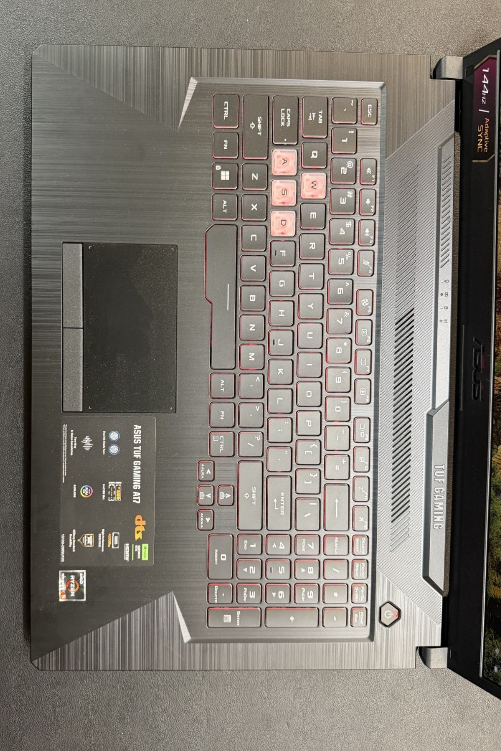 ASUS TUF Gaming A17 FA706NF Ryzen 5 RTX 2050 8GB RAM 512GB SSD