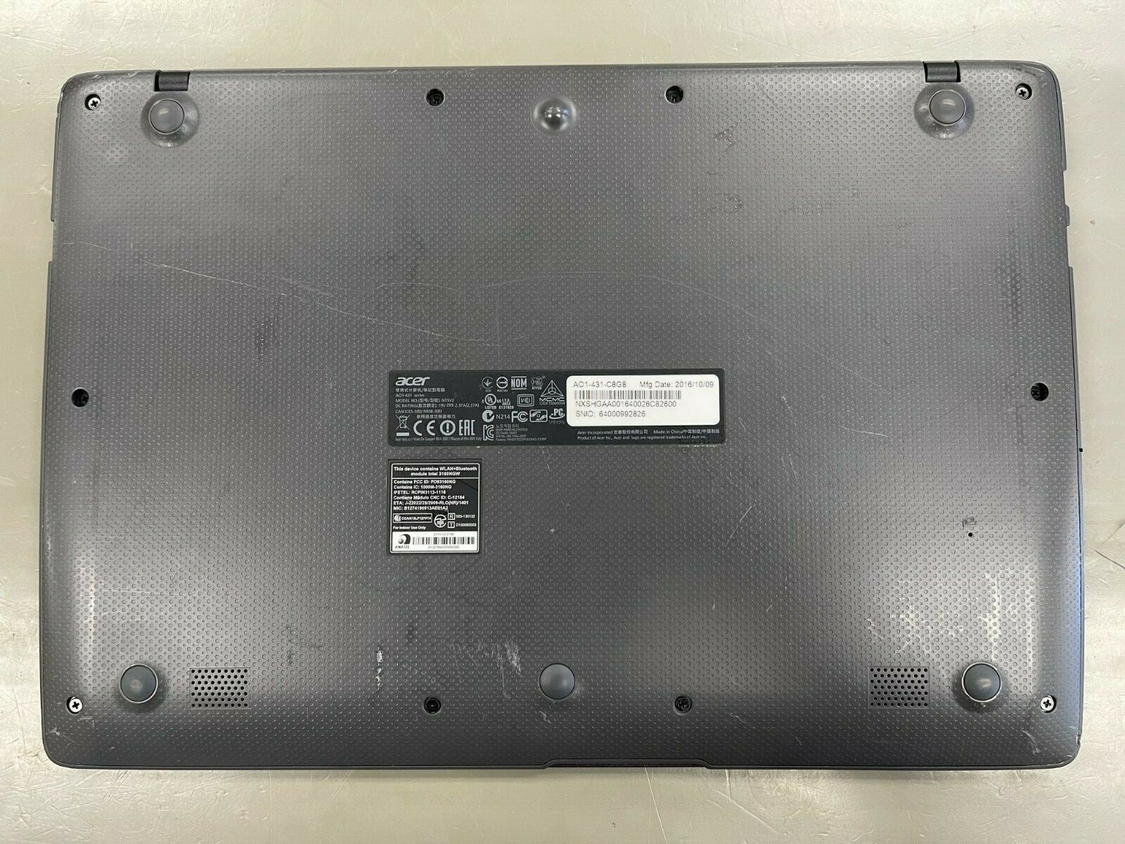 Acer Cloudbook AO1-431-C8G8 14″ Laptop Intel Celeron 2GB RAM 32GB eMMC Win 10